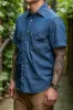 Freenote Cloth Bodie S/S - Vintage Blue Denim sold by Franklin and Poe