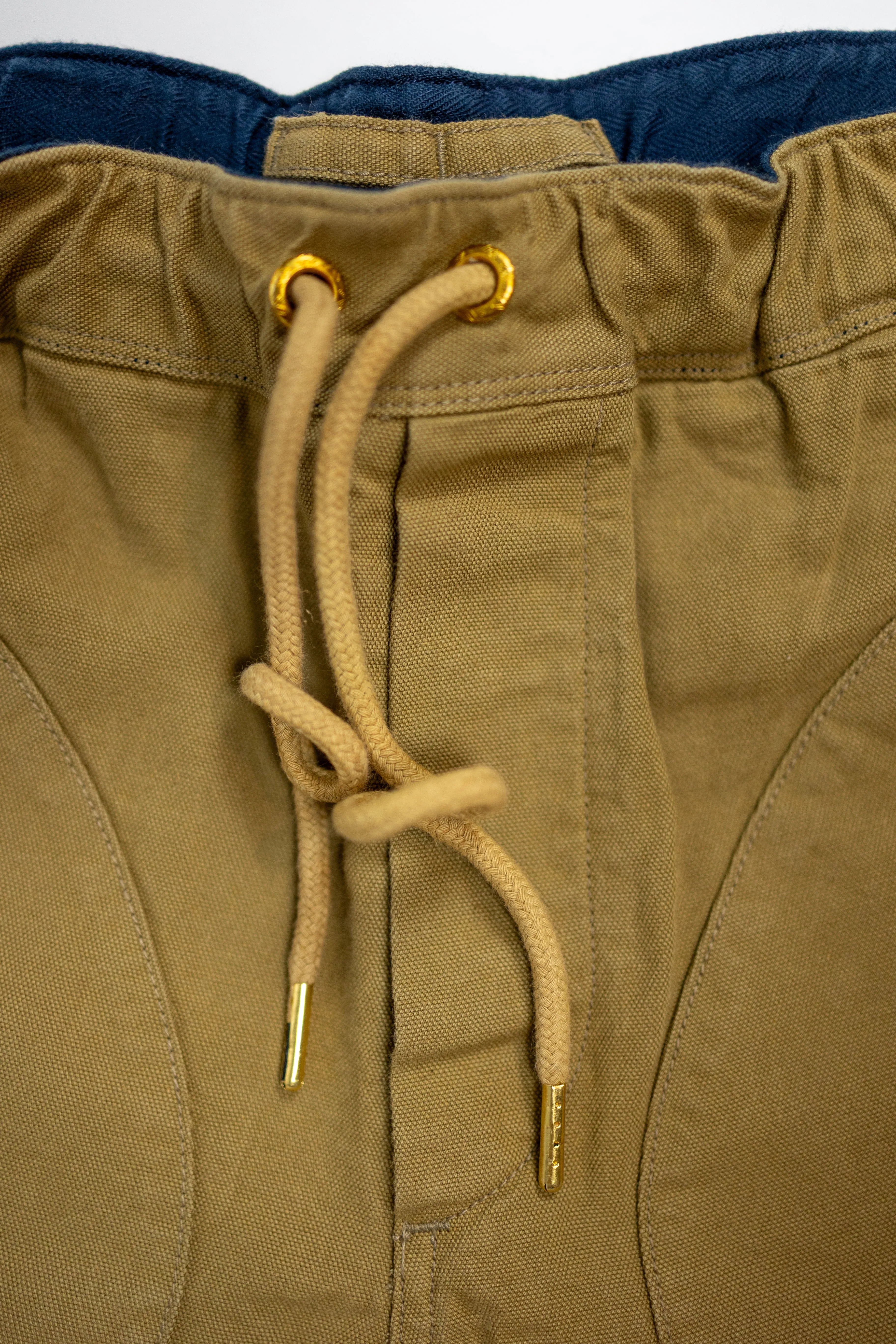 Freenote Cloth Deck Shorts - Khaki sold by Franklin and Poe product image thumbnail 2