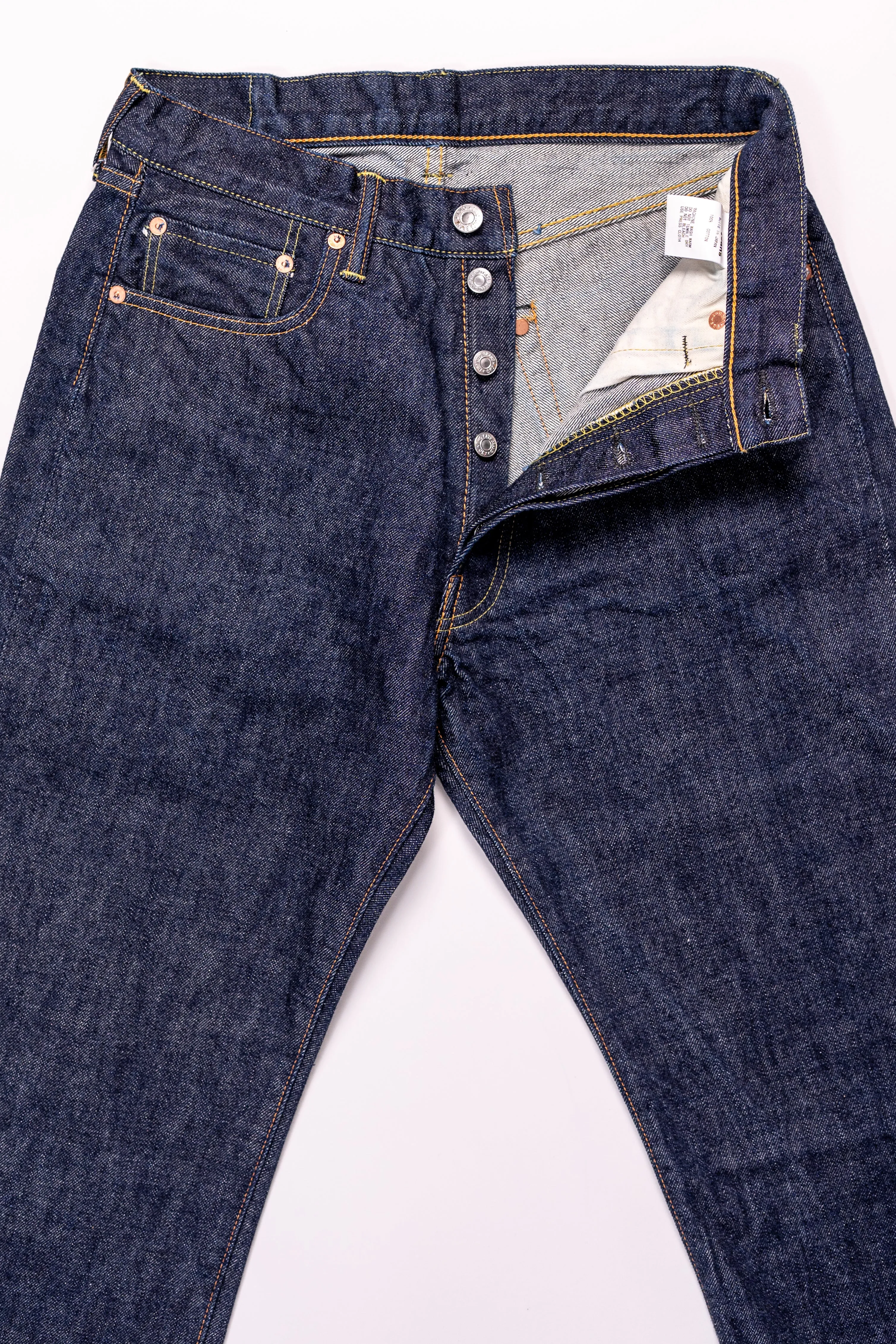 TCB Jeans 50's Jeans - 13.50z Denim One Wash sold by Franklin and Poe product image thumbnail 5