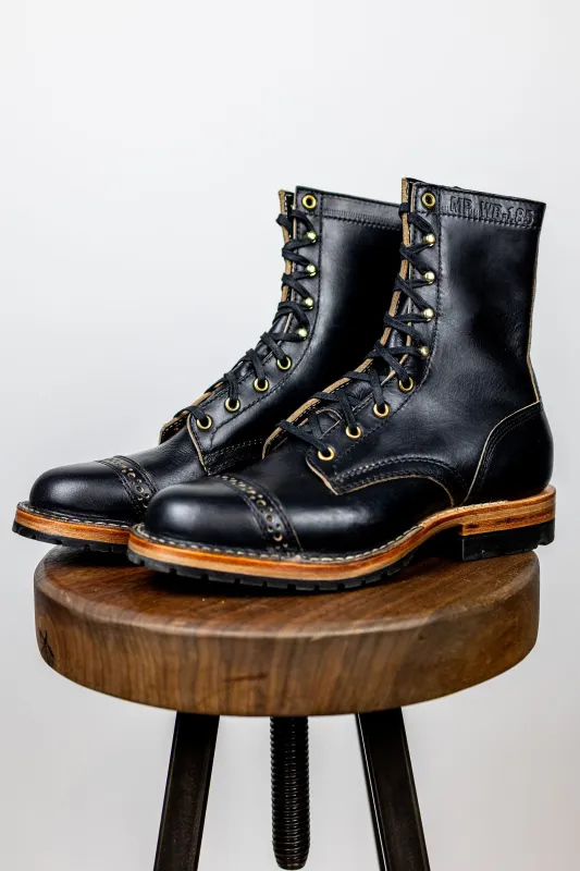 White's Boots x Franklin and Poe Service Boot 5050 Last - 8" Black Chromexcel sold by Franklin and Poe