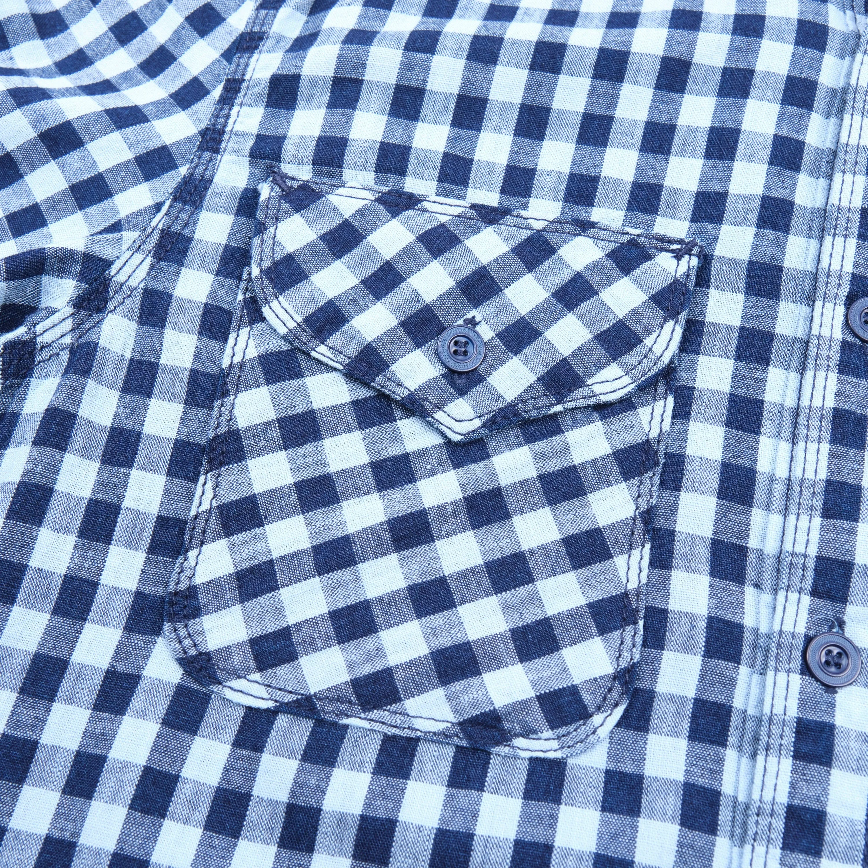 Freenote Cloth Wells - Indigo Gingham sold by Franklin and Poe product image thumbnail 4