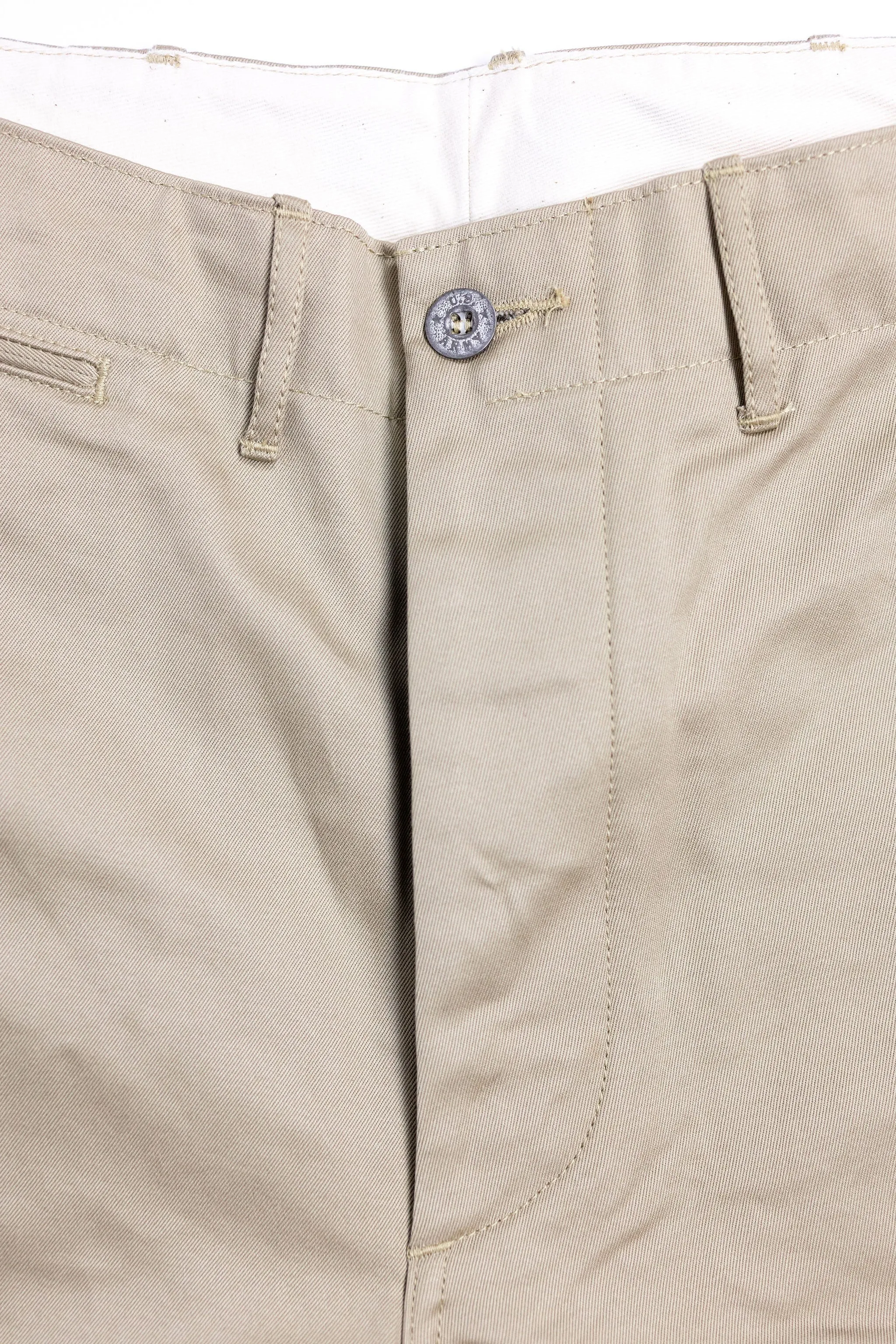 Buzz Rickson's M43036 Early Military Chinos 1942 Model - Khaki sold by Franklin and Poe product image thumbnail 5