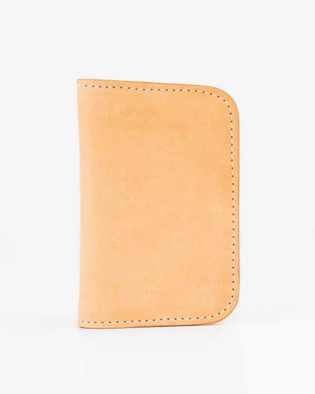 Obbi Good Label Brave Horsehide Mid Wallet - Natural sold by Franklin and Poe