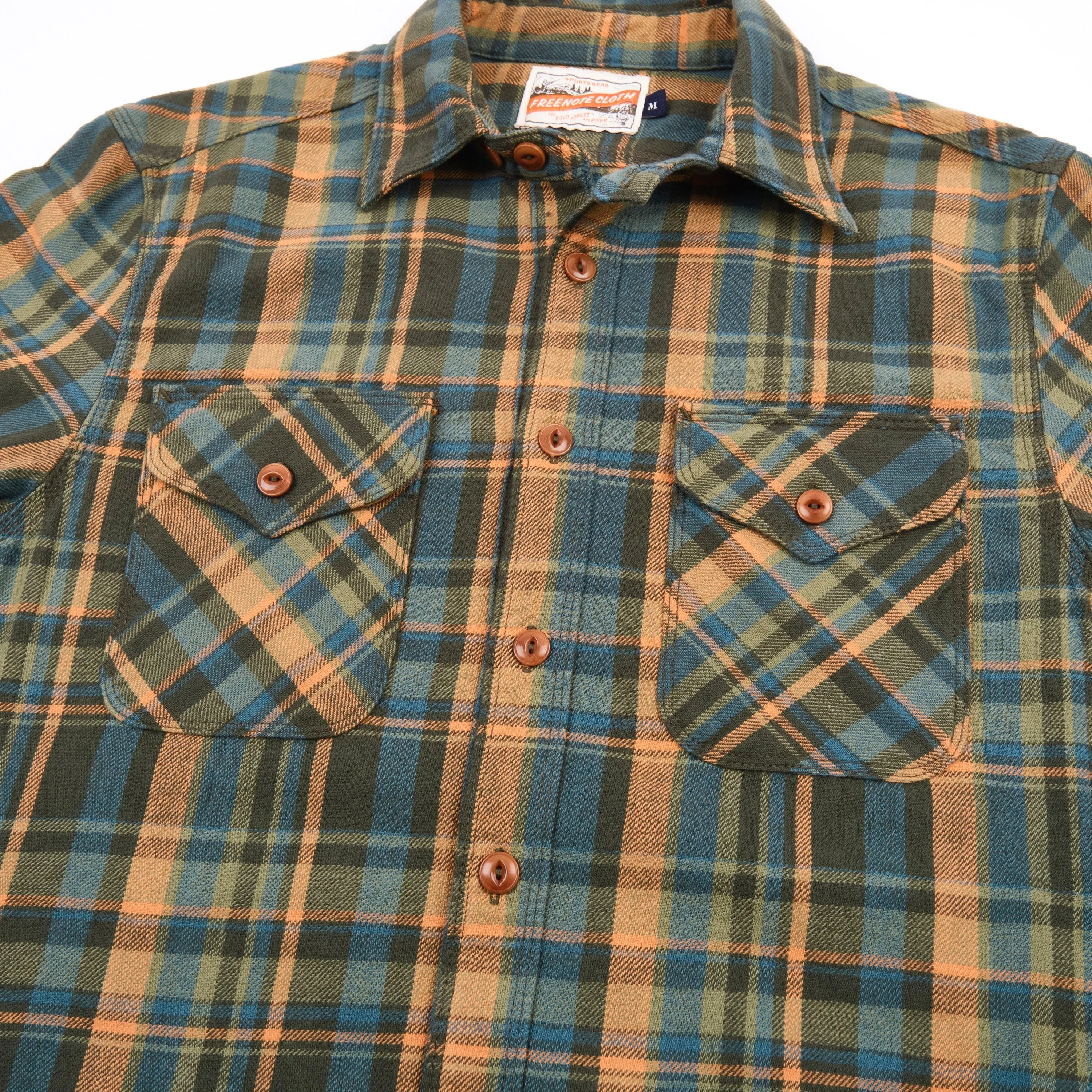 Freenote Cloth Wells - Evergreen Plaid sold by Franklin and Poe product image thumbnail 2