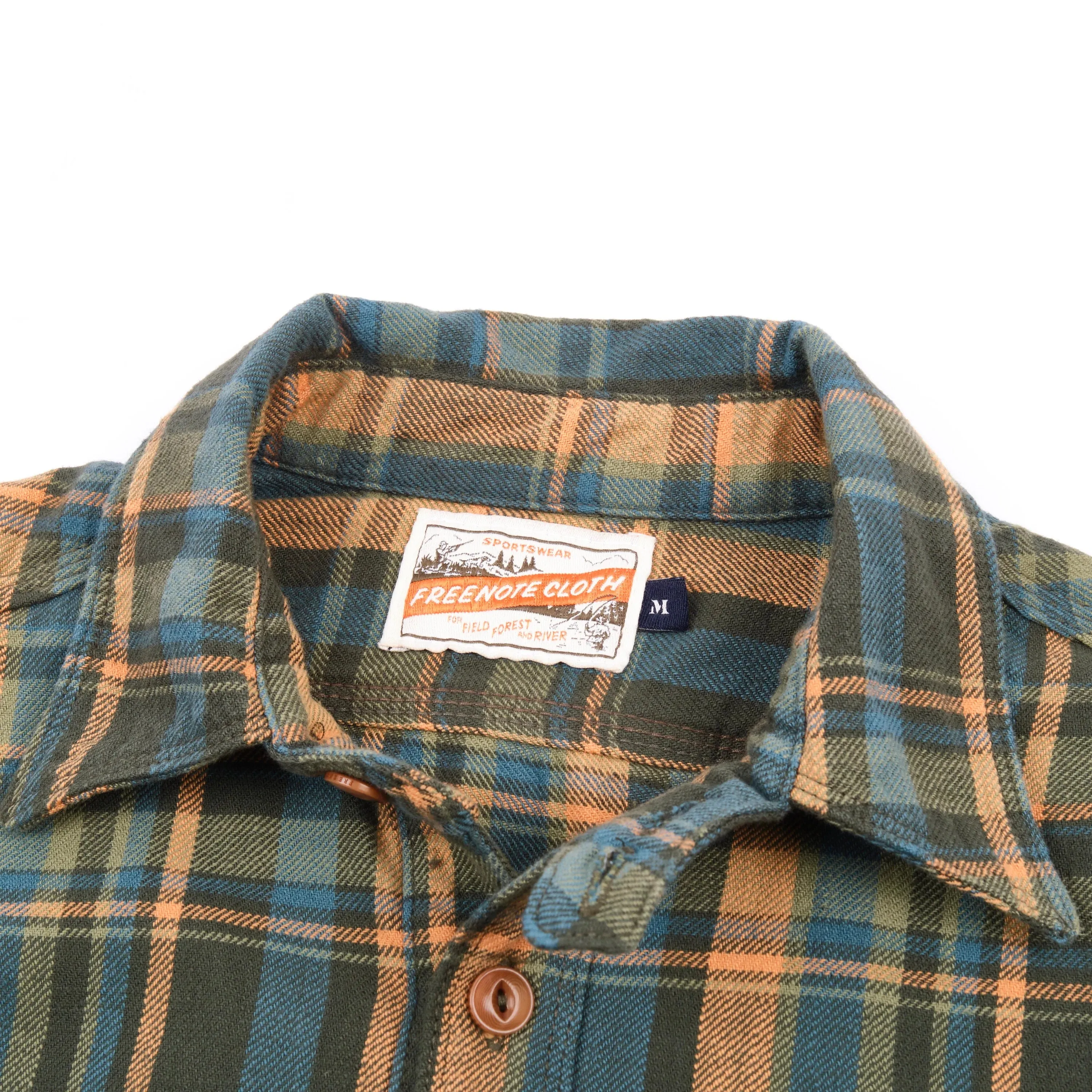 Freenote Cloth Wells - Evergreen Plaid sold by Franklin and Poe product image thumbnail 4
