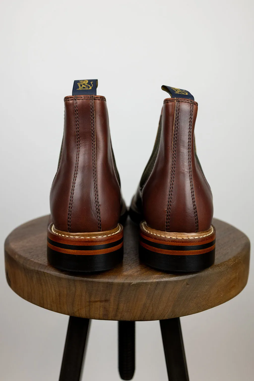 John Lofgren Chelsea Boot - Horween CXL Timber sold by Franklin and Poe product image thumbnail 3