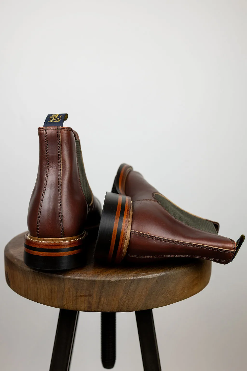 John Lofgren Chelsea Boot - Horween CXL Timber sold by Franklin and Poe product image thumbnail 4
