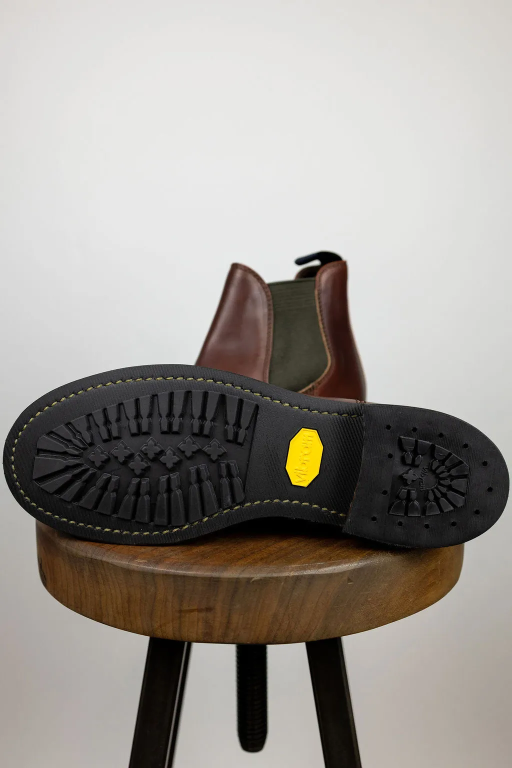 John Lofgren Chelsea Boot - Horween CXL Timber sold by Franklin and Poe product image thumbnail 5