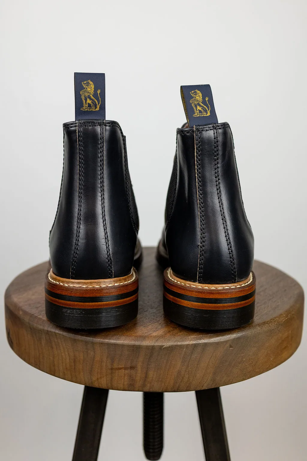 John Lofgren Chelsea Boot - Horween CXL Black sold by Franklin and Poe product image thumbnail 3