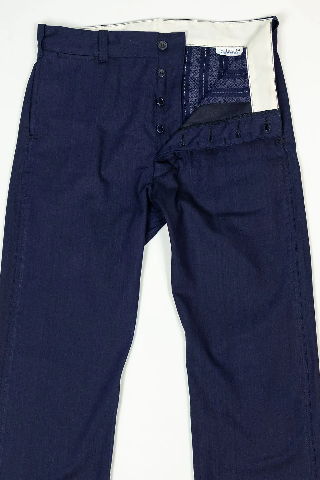 Mister Freedom Sportsman Chinos - Midnight sold by Franklin and Poe product image thumbnail 5