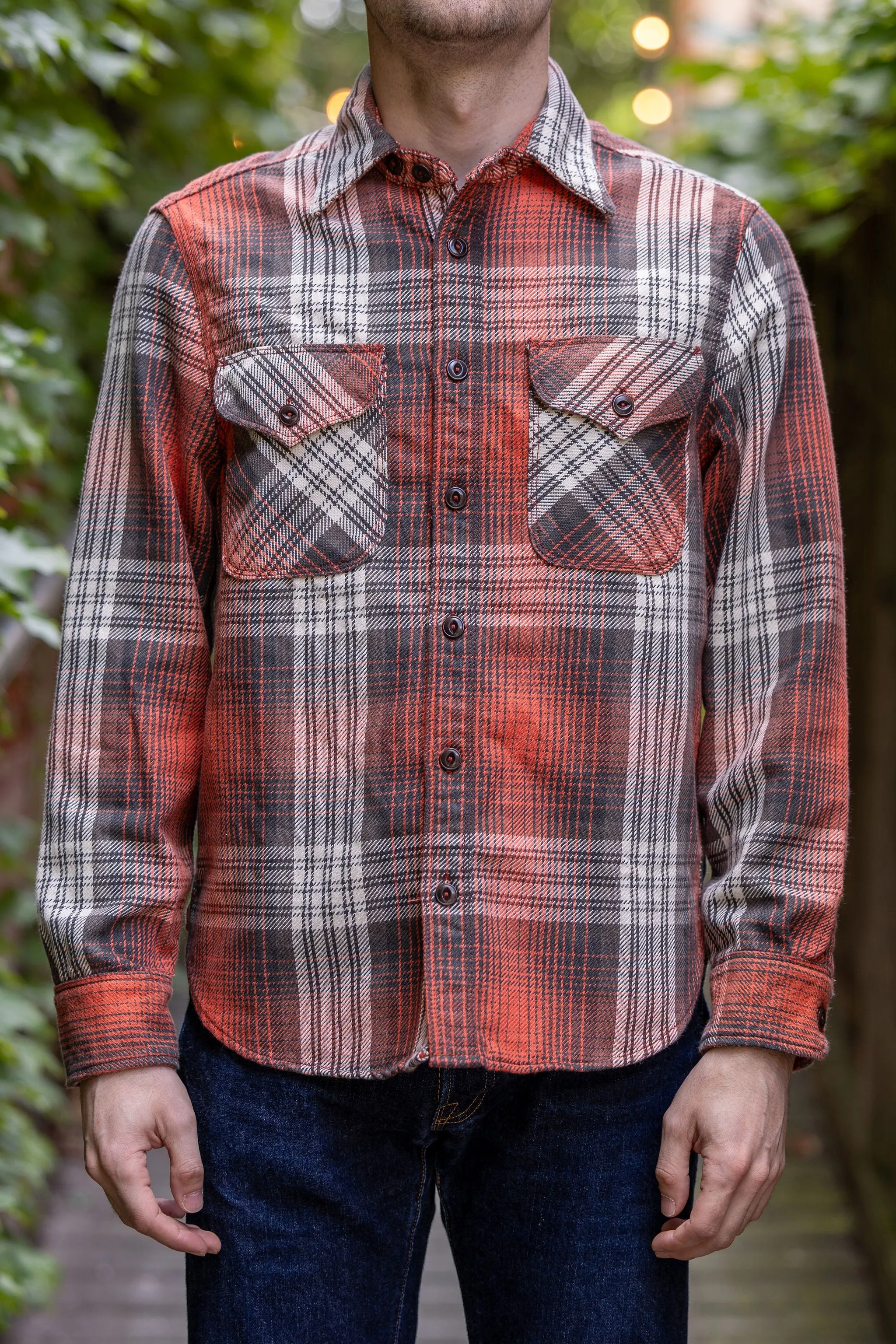 Freenote Cloth Wells - Ibis Red sold by Franklin and Poe