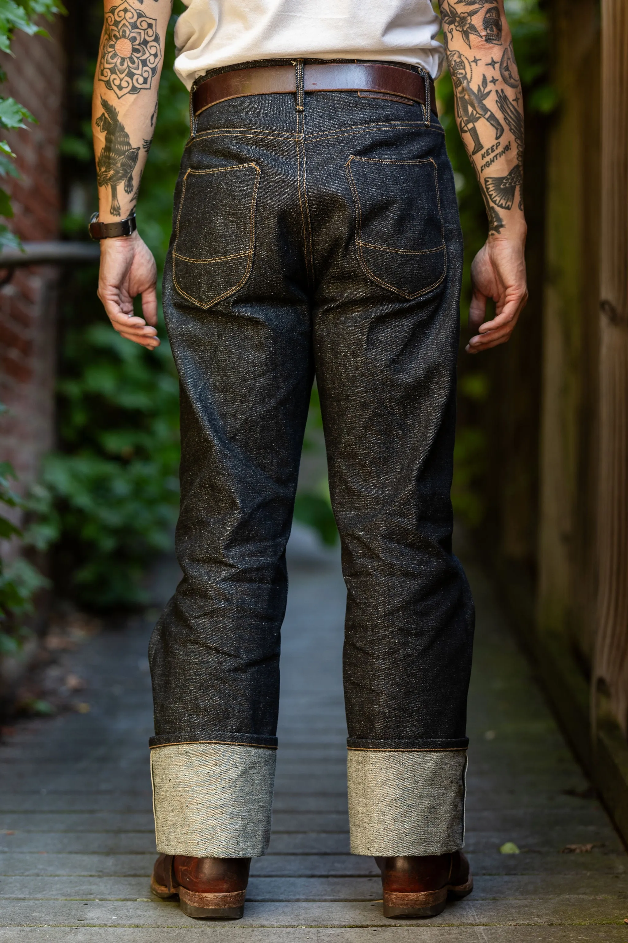 Freenote Cloth Modesto - 16oz Indigo Denim sold by Franklin and Poe product image thumbnail 3