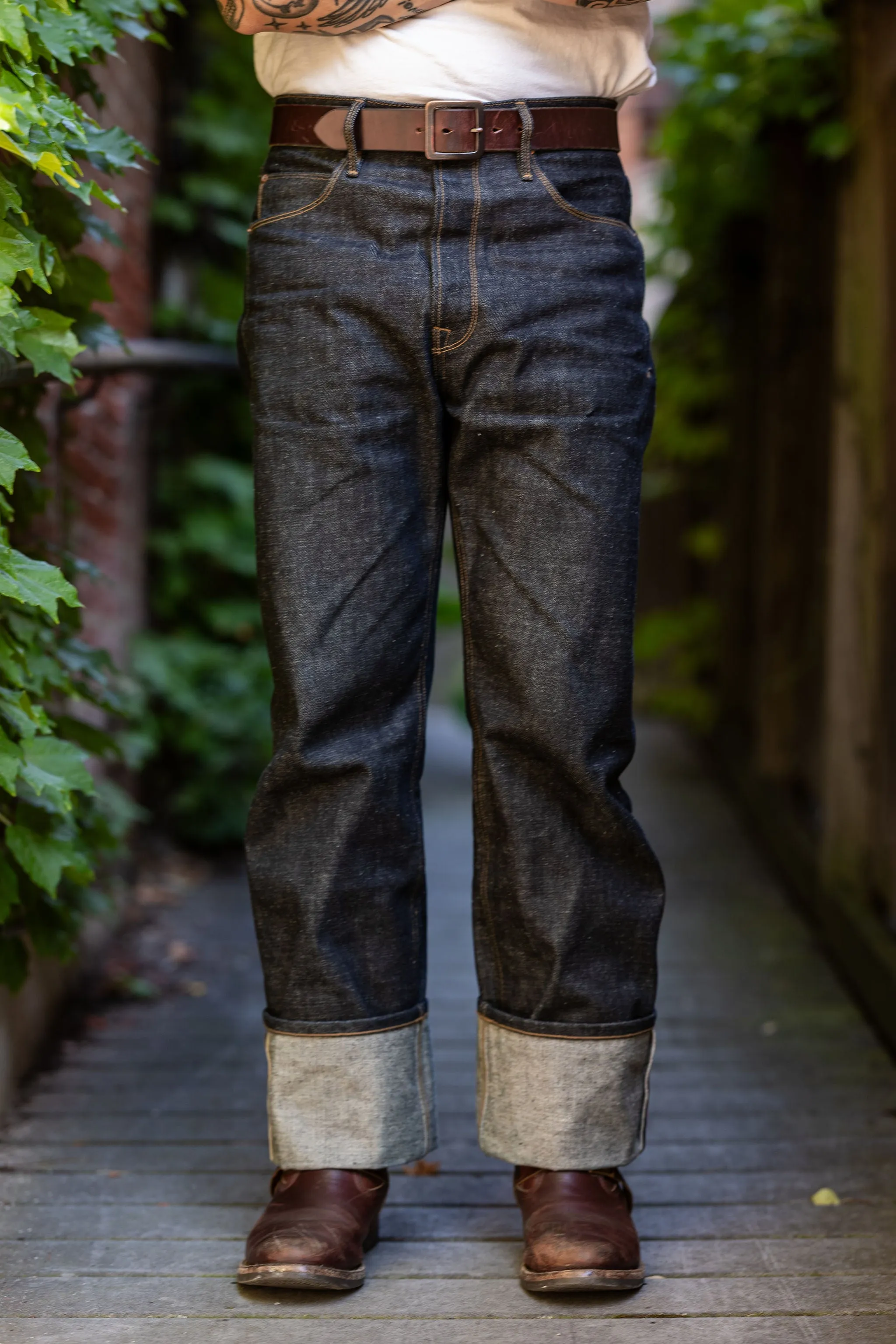Freenote Cloth Modesto - 16oz Indigo Denim sold by Franklin and Poe