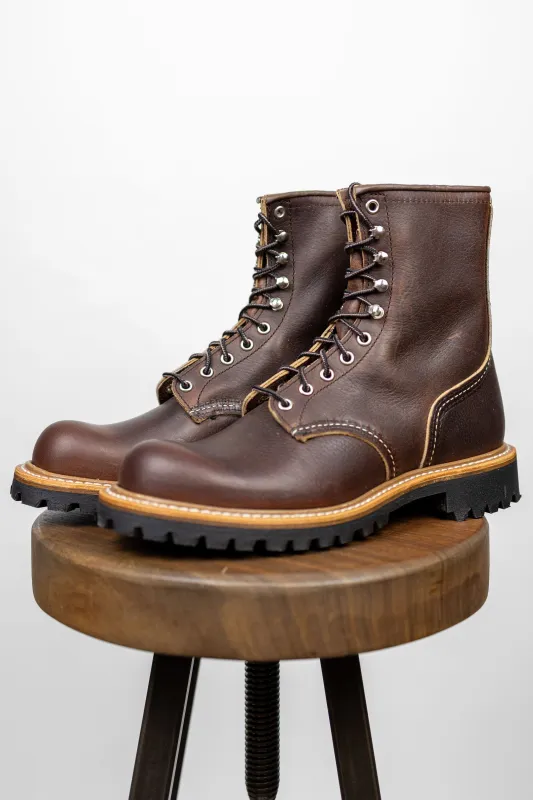 Red Wing Heritage 8-Inch Logger 4585 - Briar Oil Slick sold by Franklin and Poe