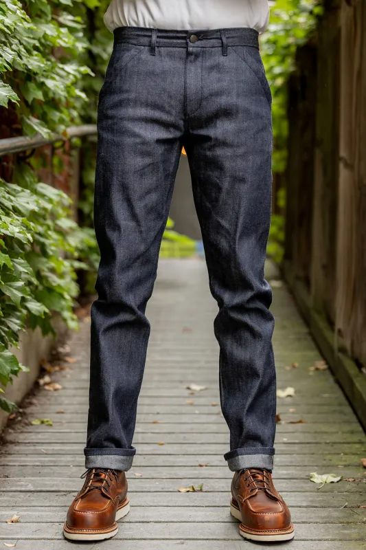 Freenote Cloth Workers Chino Slim Fit - 11oz 1900s Denim sold by Franklin and Poe