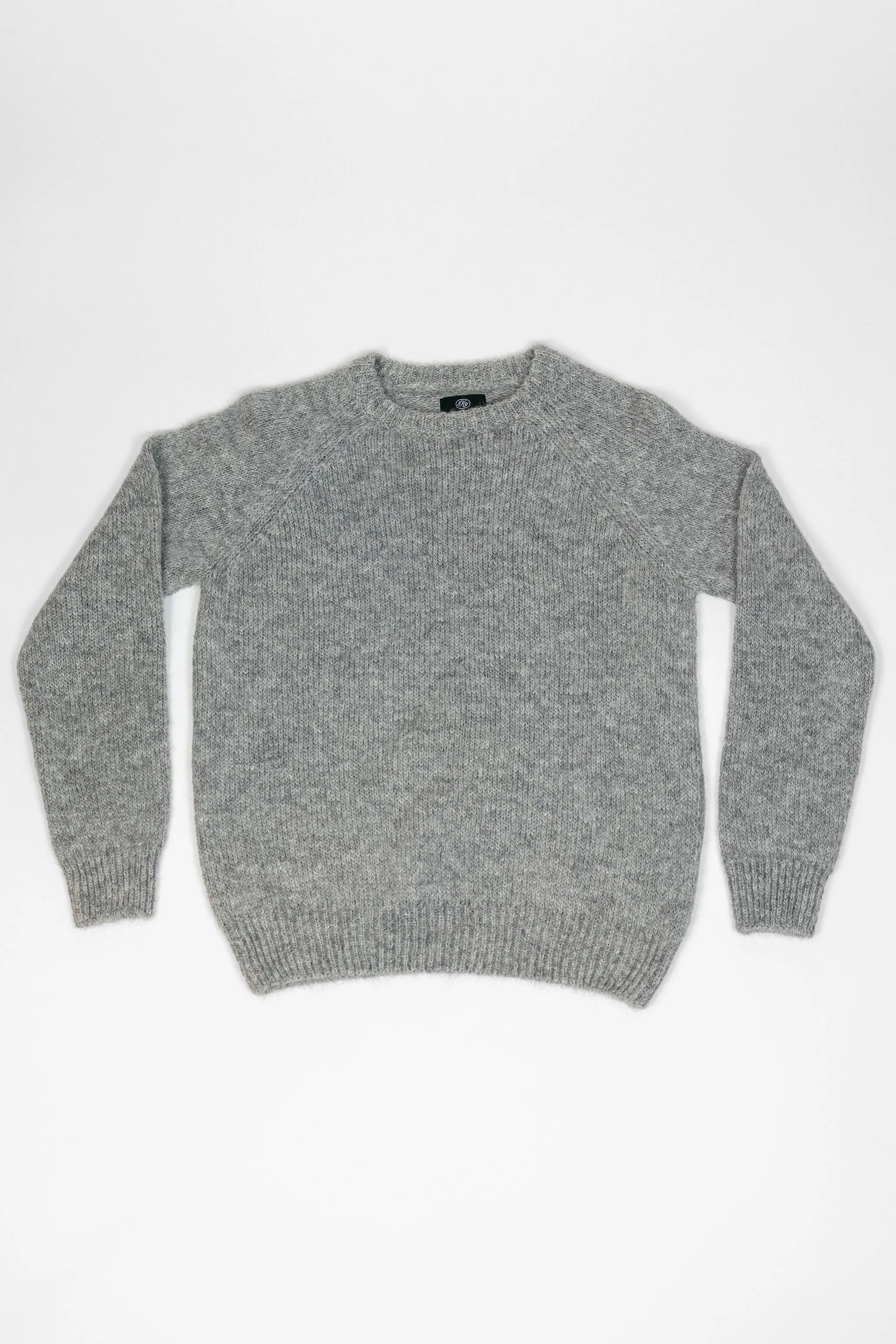 Knickerbocker Bud Alpaca Sweater - Fog Grey sold by Franklin and Poe