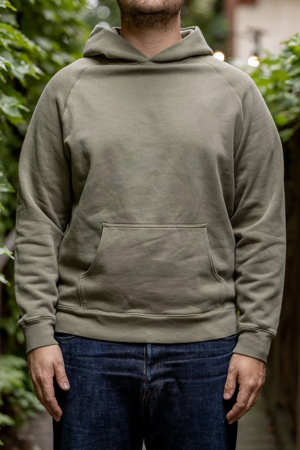 Knickerbocker Stadium Loft Knit Hoodie - Laurel sold by Franklin and Poe