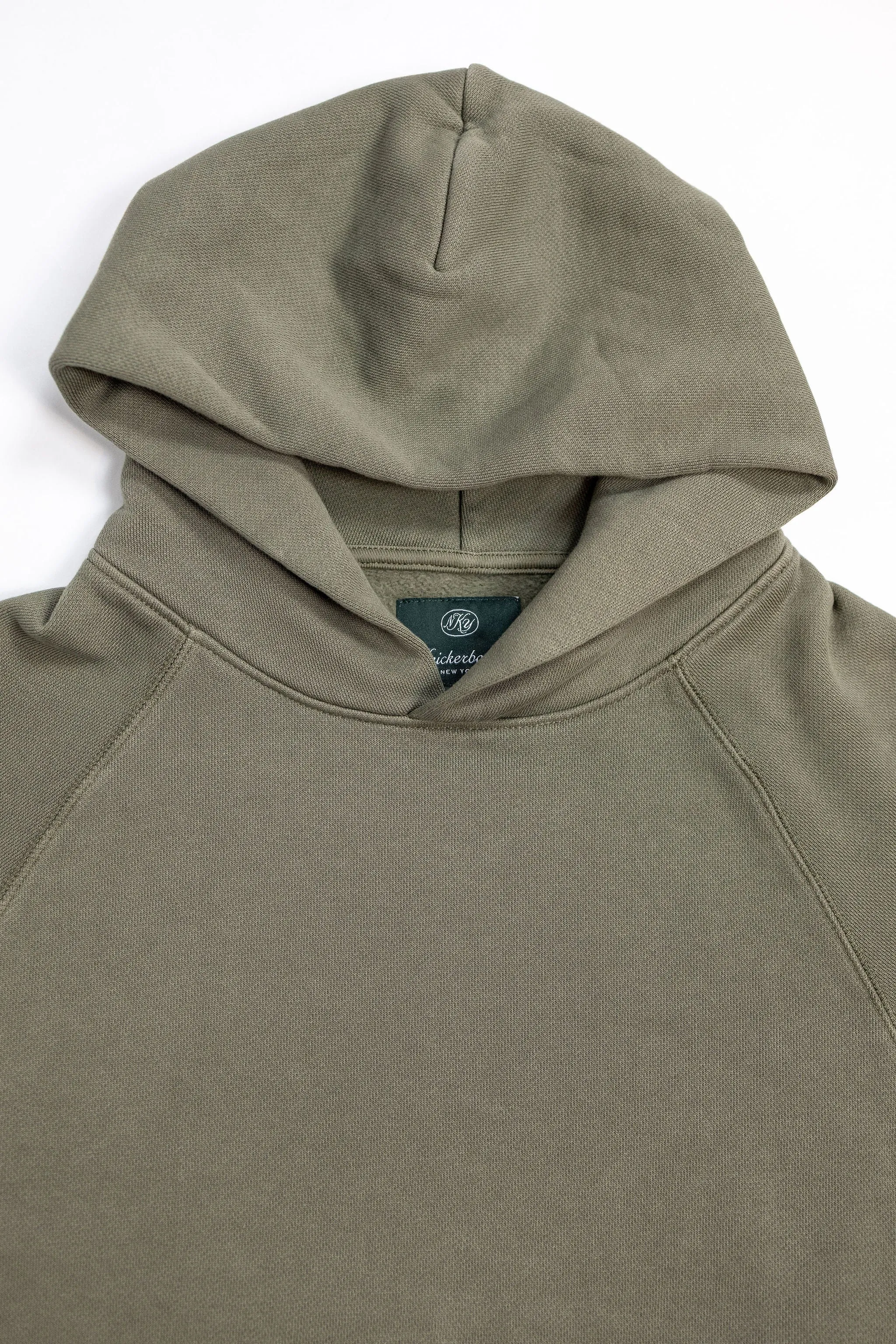 Knickerbocker Stadium Loft Knit Hoodie - Laurel sold by Franklin and Poe product image thumbnail 5