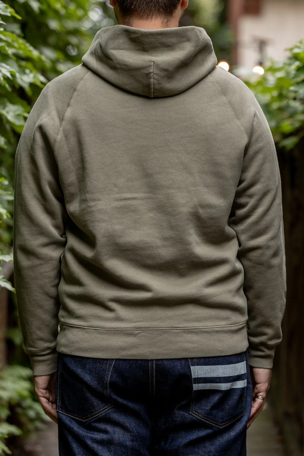 Knickerbocker Stadium Loft Knit Hoodie - Laurel sold by Franklin and Poe product image thumbnail 3