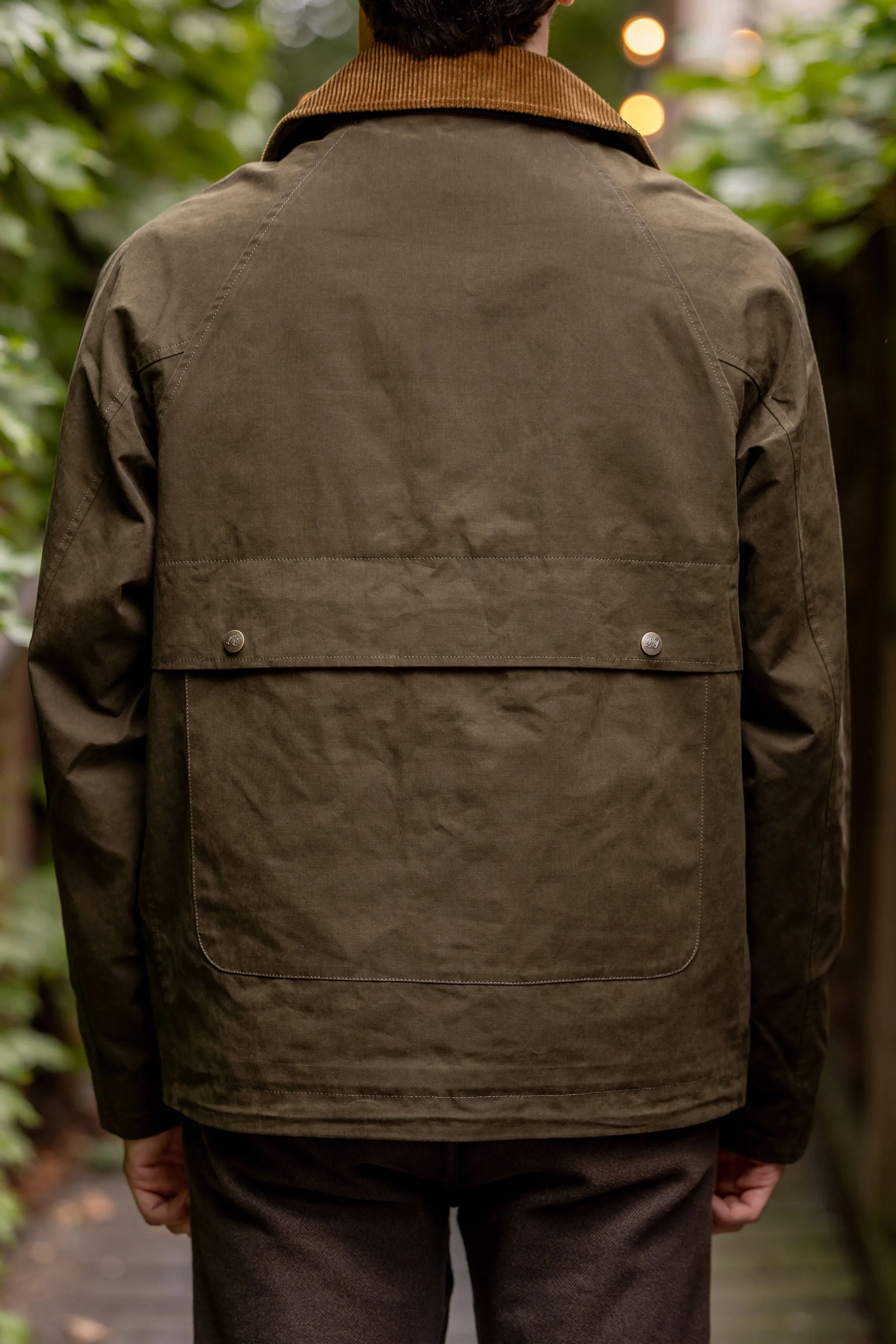 Knickerbocker Bay Waxed Cotton & Nylon Jacket sold by Franklin and Poe product image thumbnail 3