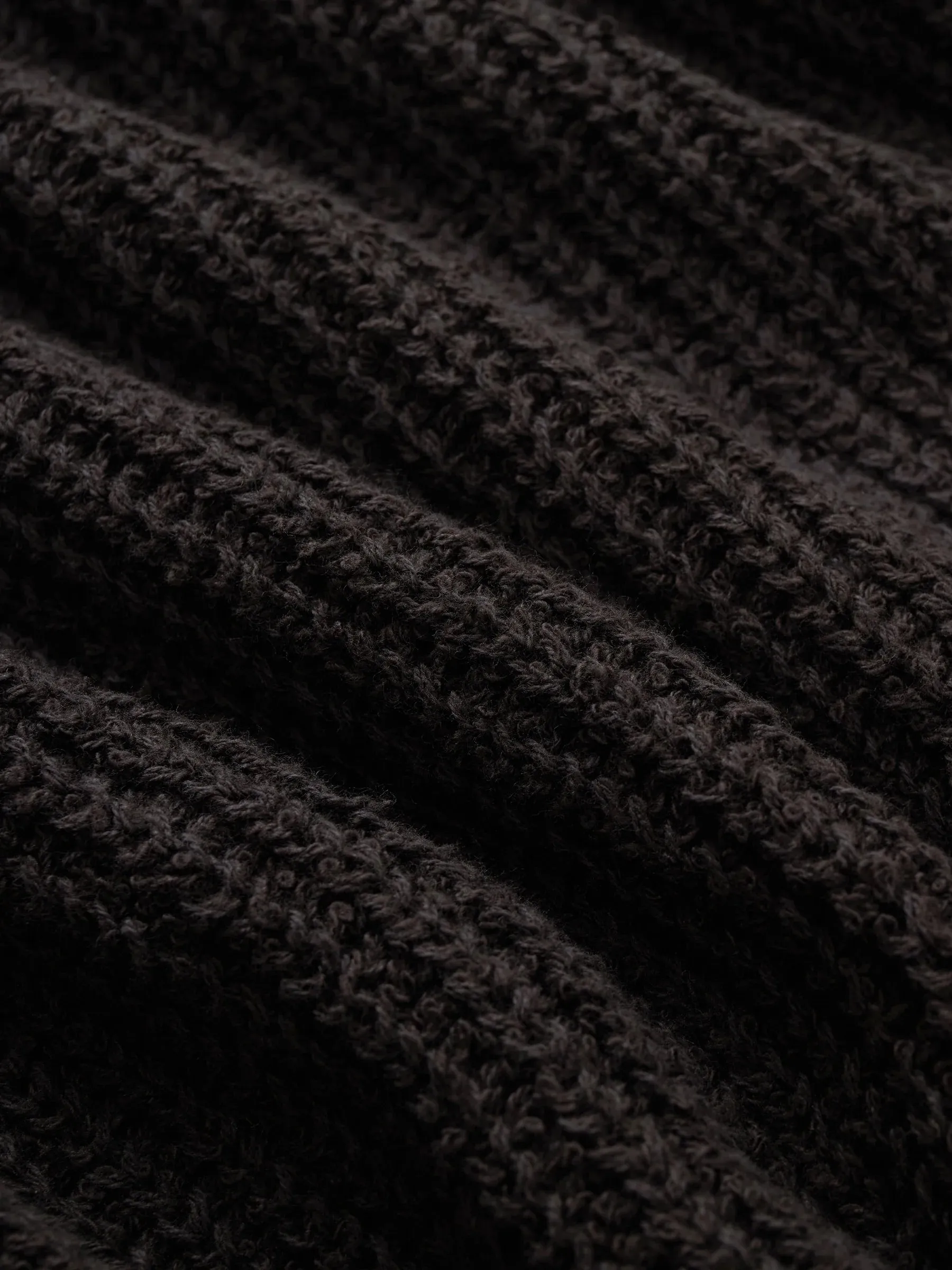 3sixteen Cotton Crewneck Sweater - Bark Boucle sold by Franklin and Poe product image thumbnail 3