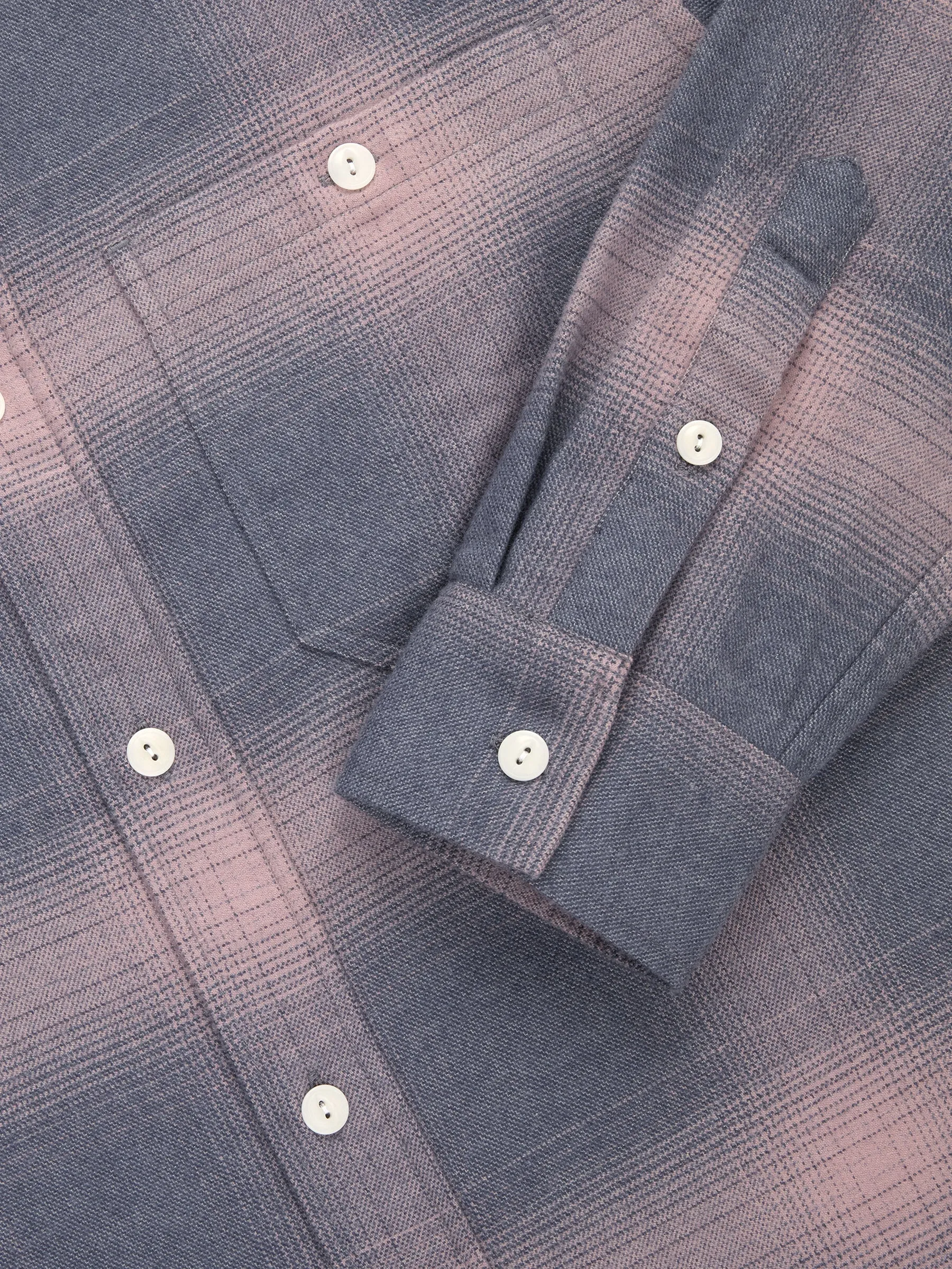 3sixteen Utility Flannel - Mauve Ombre sold by Franklin and Poe product image thumbnail 2