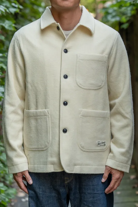 Merz b. Schwanen JKT05WO Burel Wool Jacket Relaxed Fit - Nature made by Merz B. Schwanen