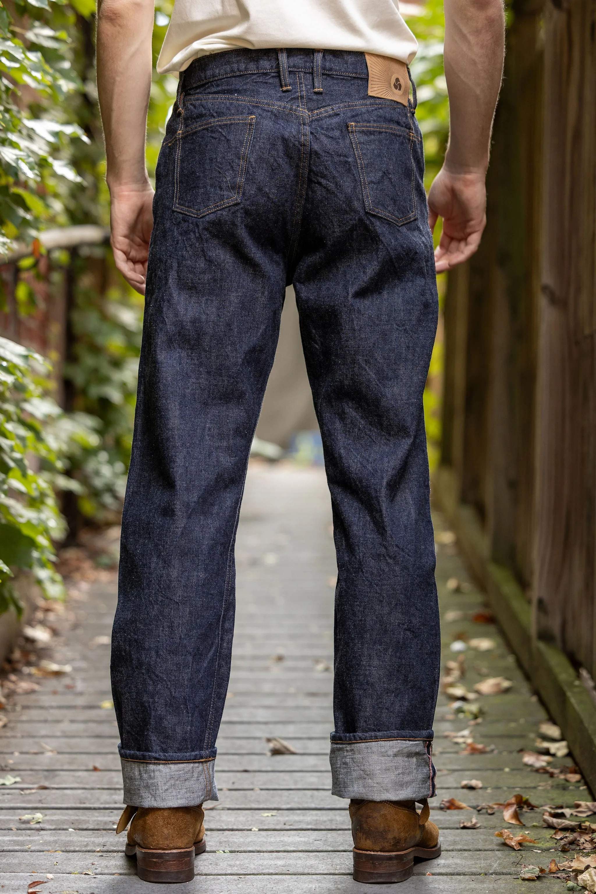3sixteen RS-100xk Relaxed Straight - Rinsed Indigo Kibata sold by Franklin and Poe product image thumbnail 3
