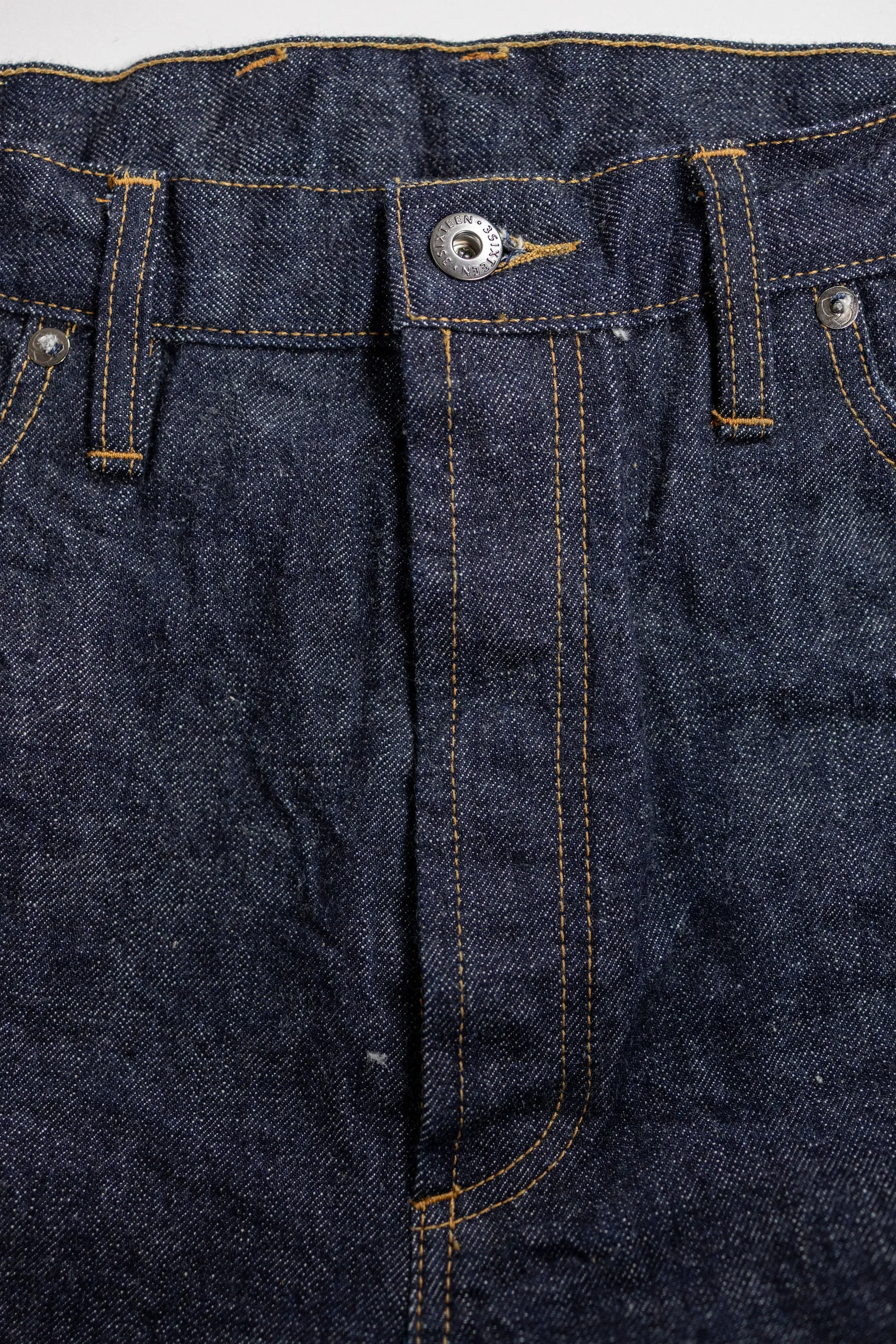 3sixteen RS-100xk Relaxed Straight - Rinsed Indigo Kibata sold by Franklin and Poe product image thumbnail 5