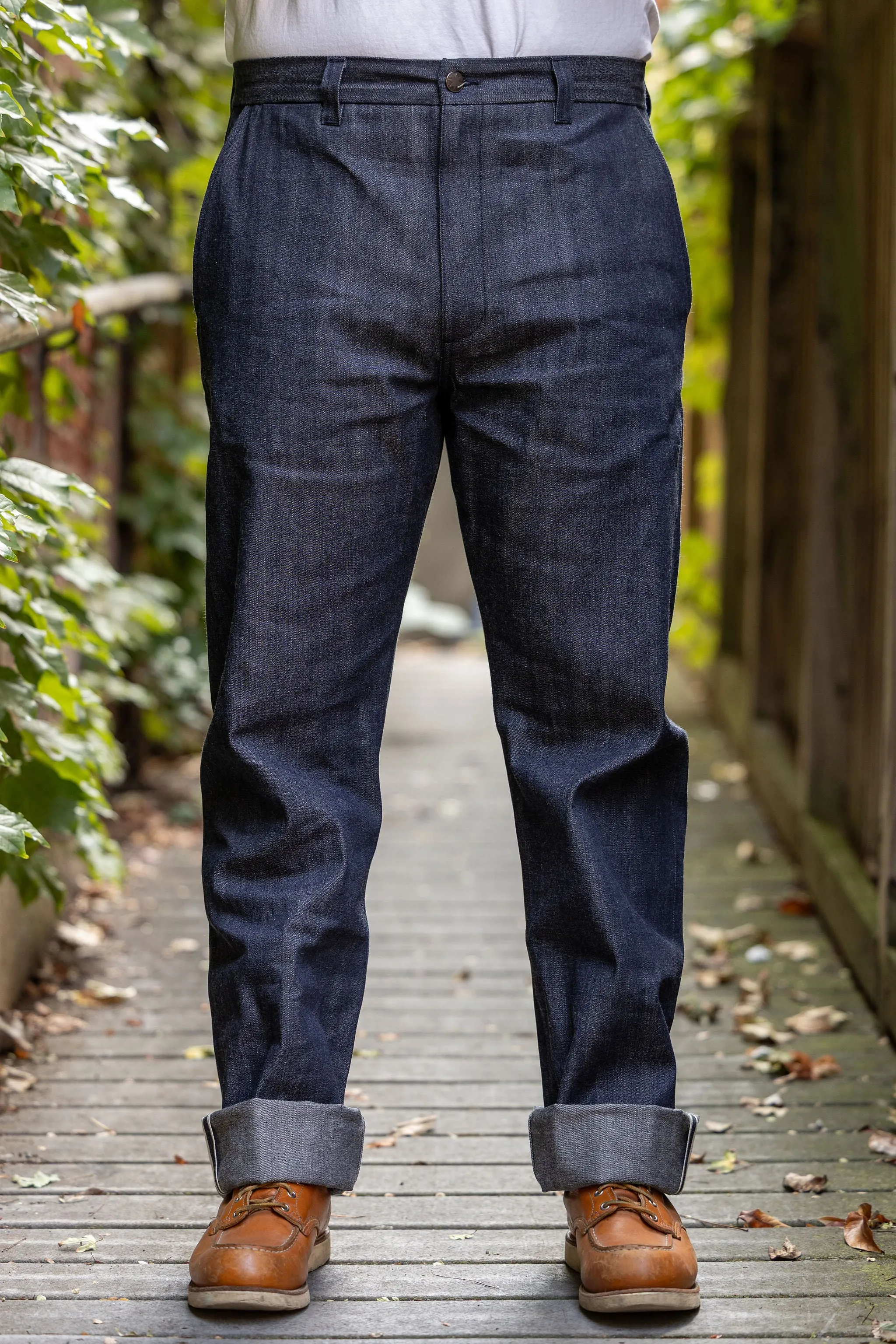 Freenote Cloth Deck Pant - 11oz 1900s Denim sold by Franklin and Poe