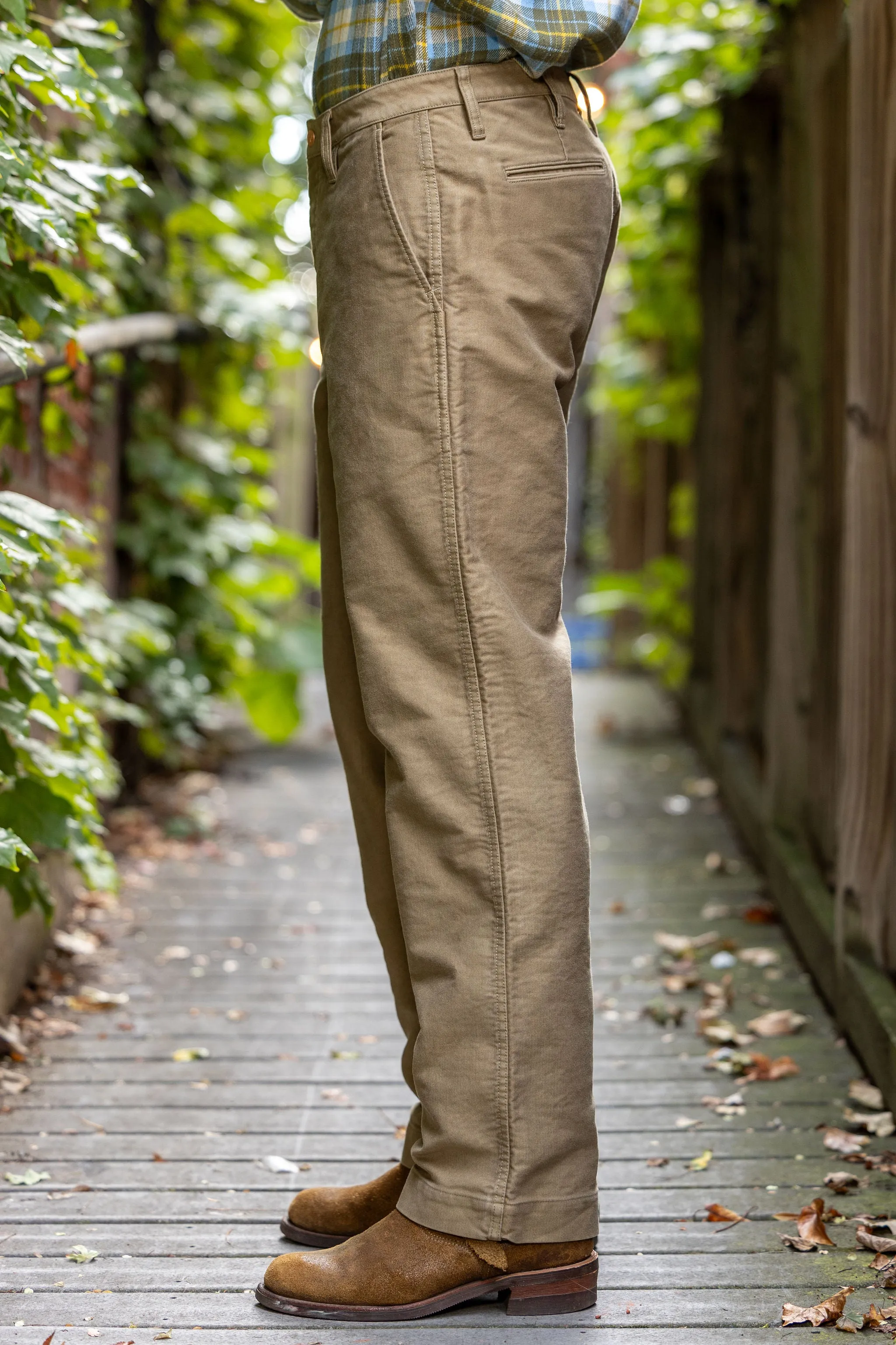 Wythe Deck Pant - Faded Olive sold by Franklin and Poe product image thumbnail 2