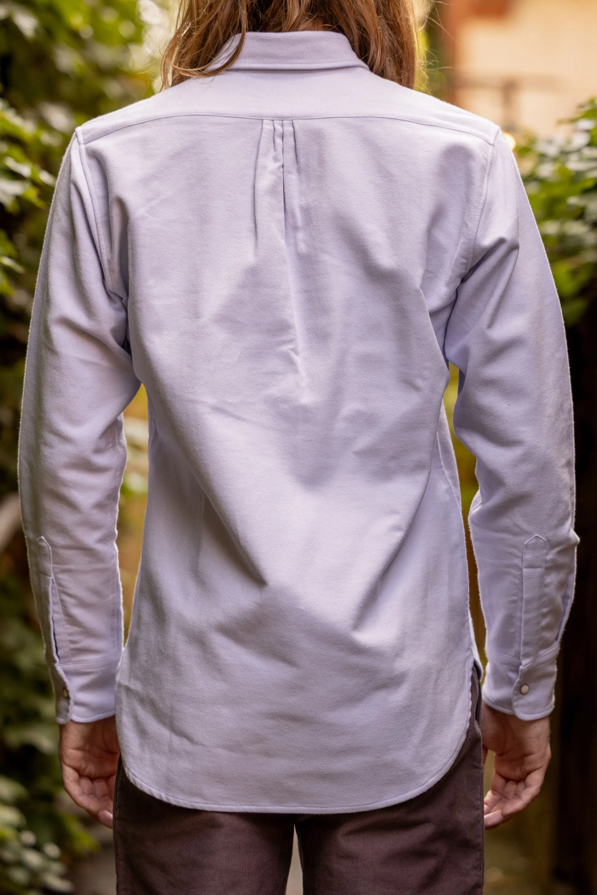 Wythe Moleskin Pearlsnap Shirt - Alpenglow sold by Franklin and Poe product image thumbnail 3