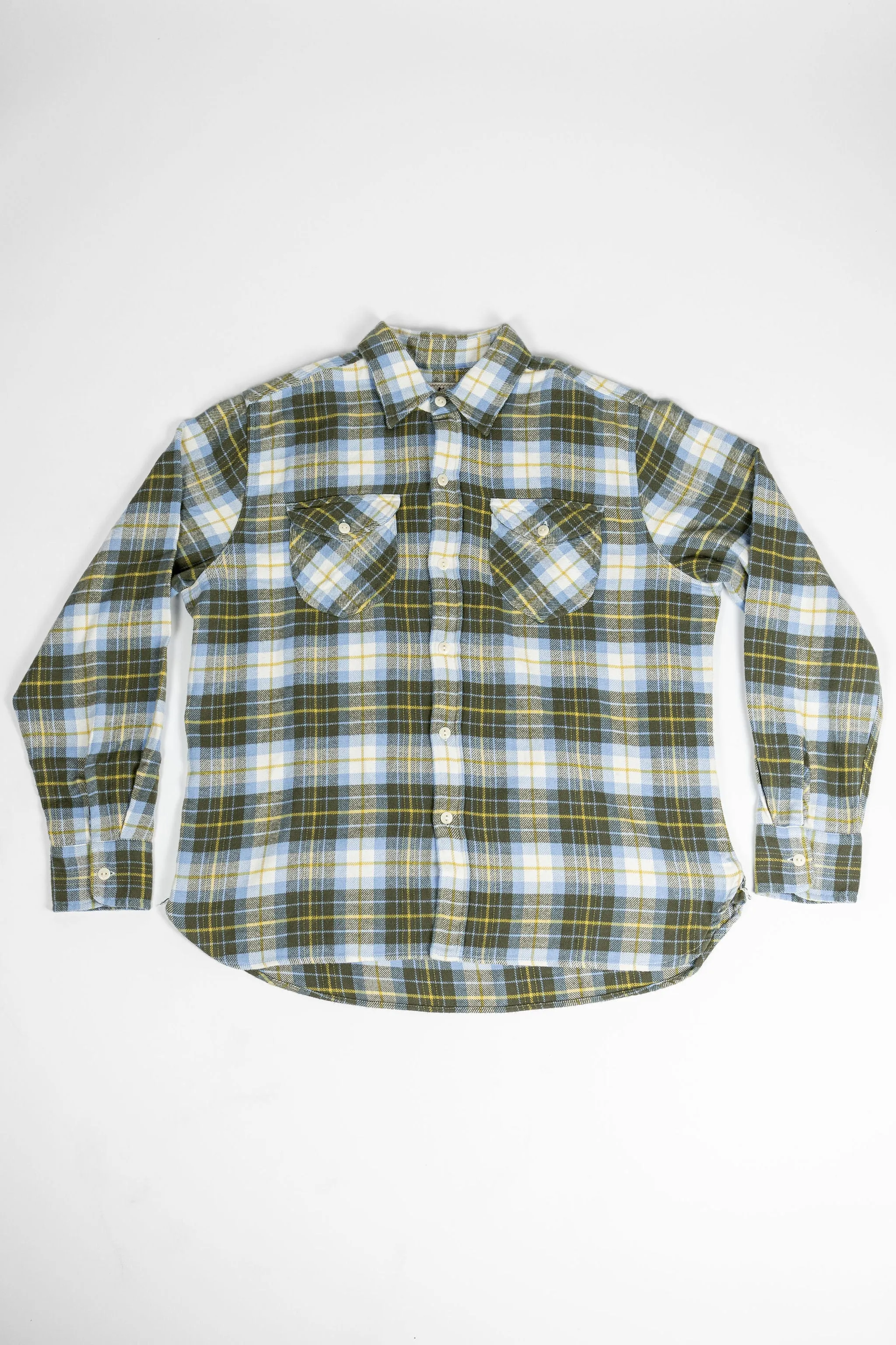 Wythe Washed Flannel Workshirt - Gold Ravine sold by Franklin and Poe product image thumbnail 4