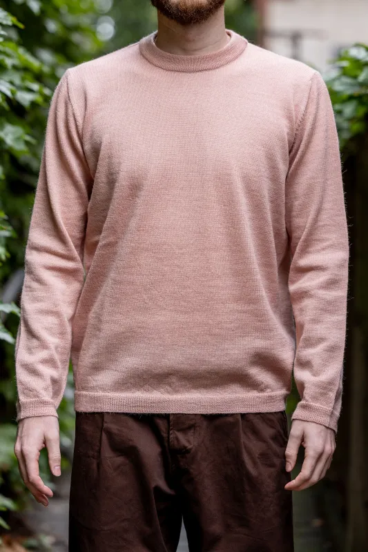 Hansen Garments Eske Crew Neck Sweater - Rose sold by Franklin and Poe