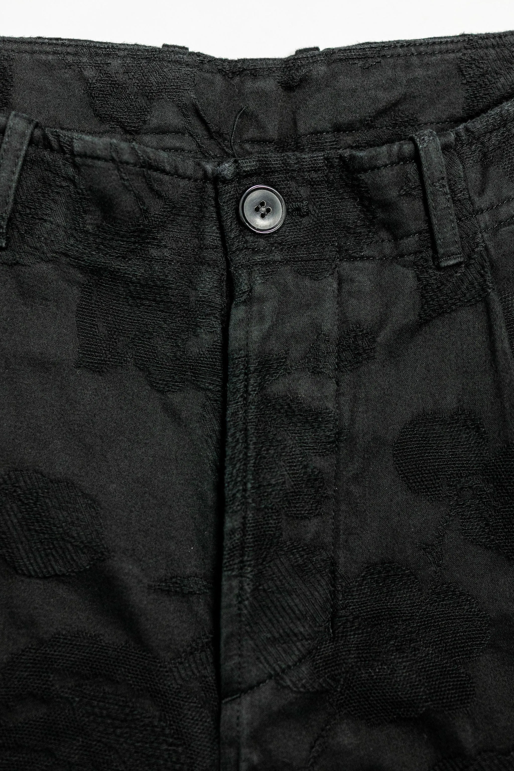 Hansen Garments Bobby Wide Pleated Trousers - Black Flowers sold by Franklin and Poe product image thumbnail 5