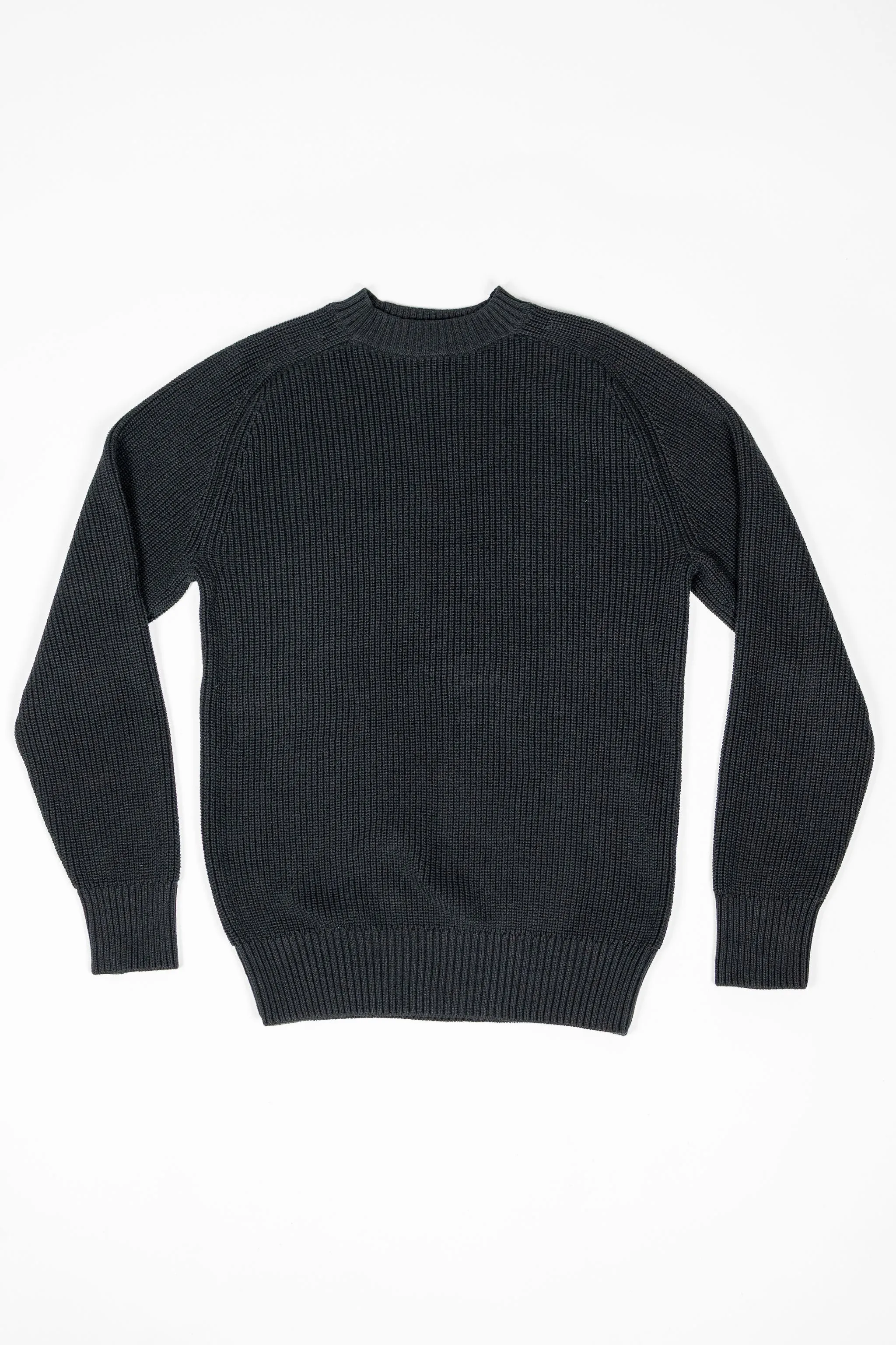 3sixteen Cotton Crewneck Sweater - Black sold by Franklin and Poe product image thumbnail 4