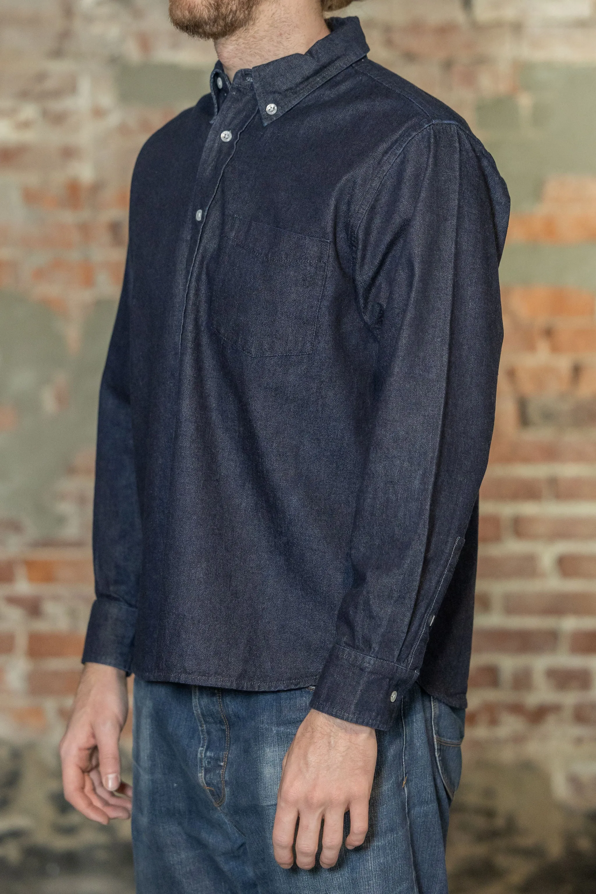 3sixteen Denim BD Shirt - Indigo Selvedge sold by Franklin and Poe product image thumbnail 2