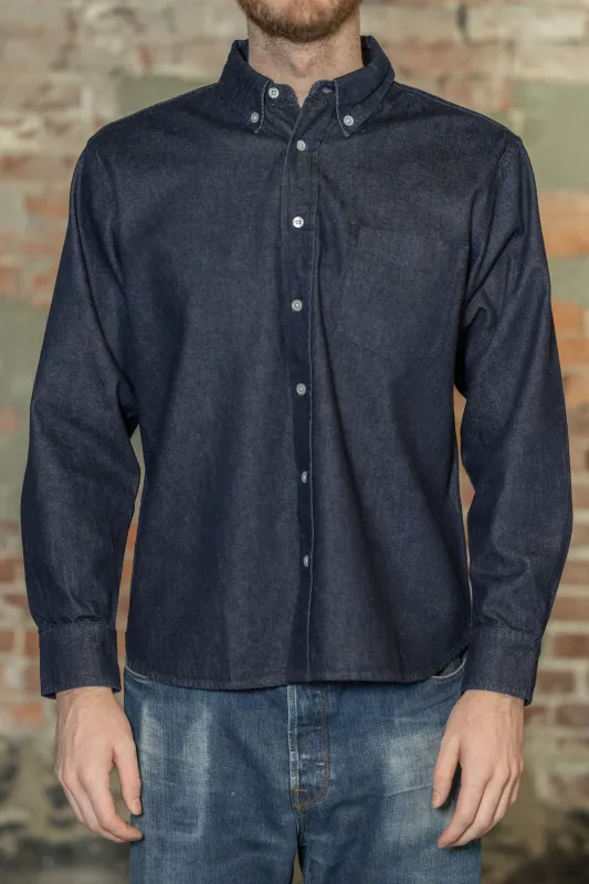 3sixteen Denim BD Shirt - Indigo Selvedge sold by Franklin and Poe