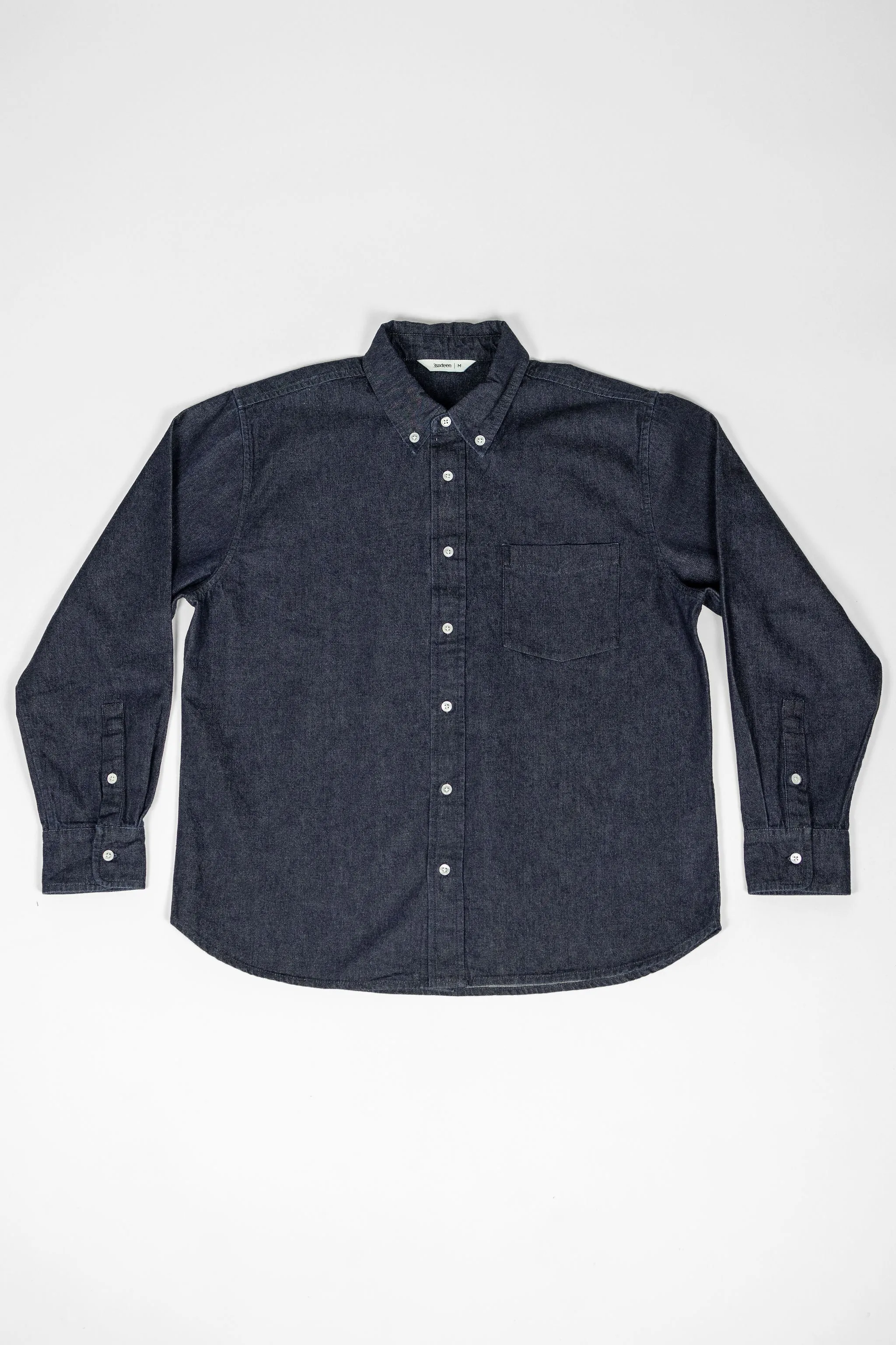 3sixteen Denim BD Shirt - Indigo Selvedge sold by Franklin and Poe product image thumbnail 4