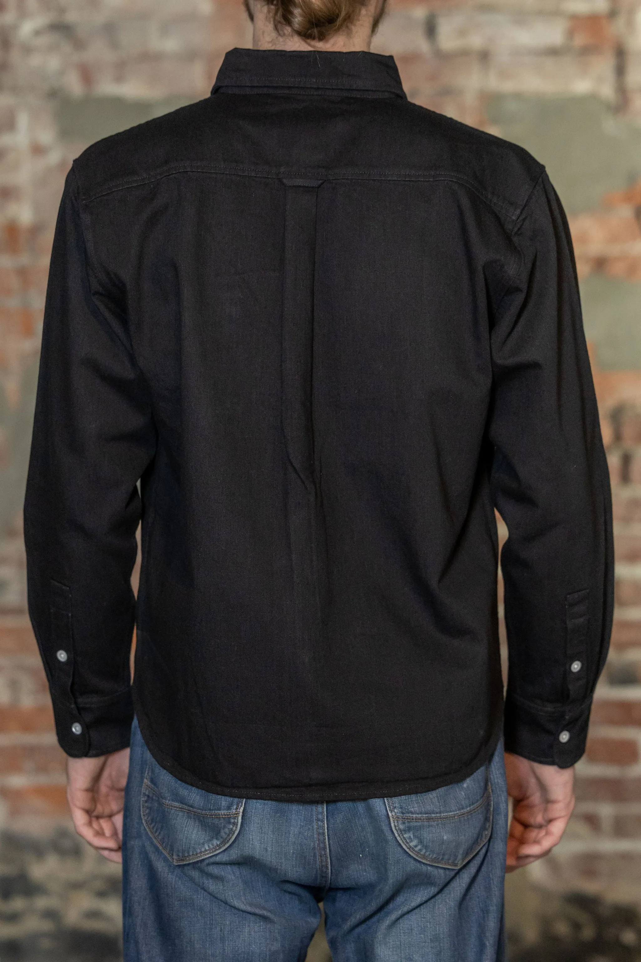 3sixteen Denim BD Shirt - Black Selvedge sold by Franklin and Poe product image thumbnail 3