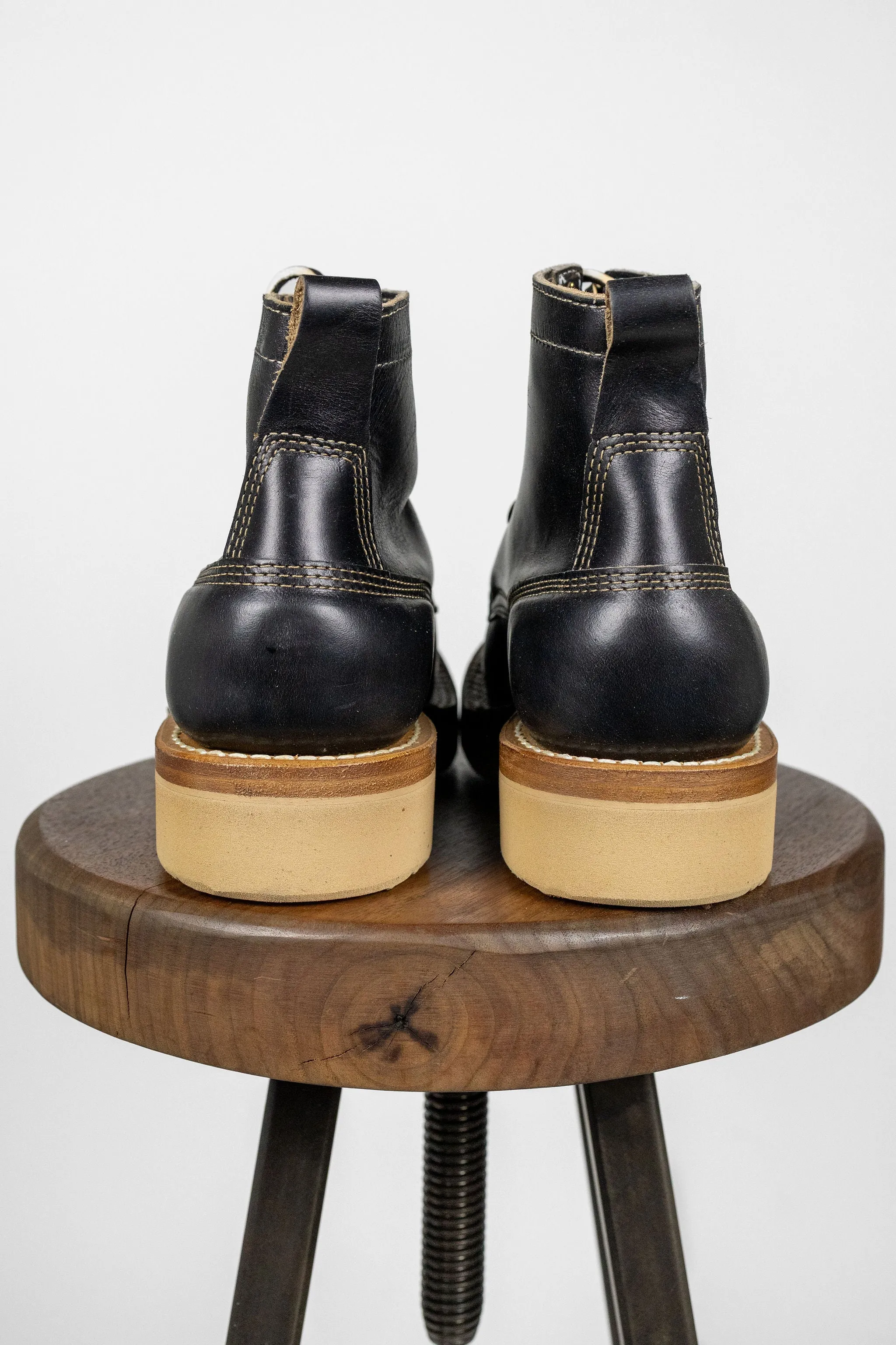 White's Boots x Franklin & Poe Trolley Hopper - Black Chromexcel sold by Franklin and Poe product image thumbnail 3