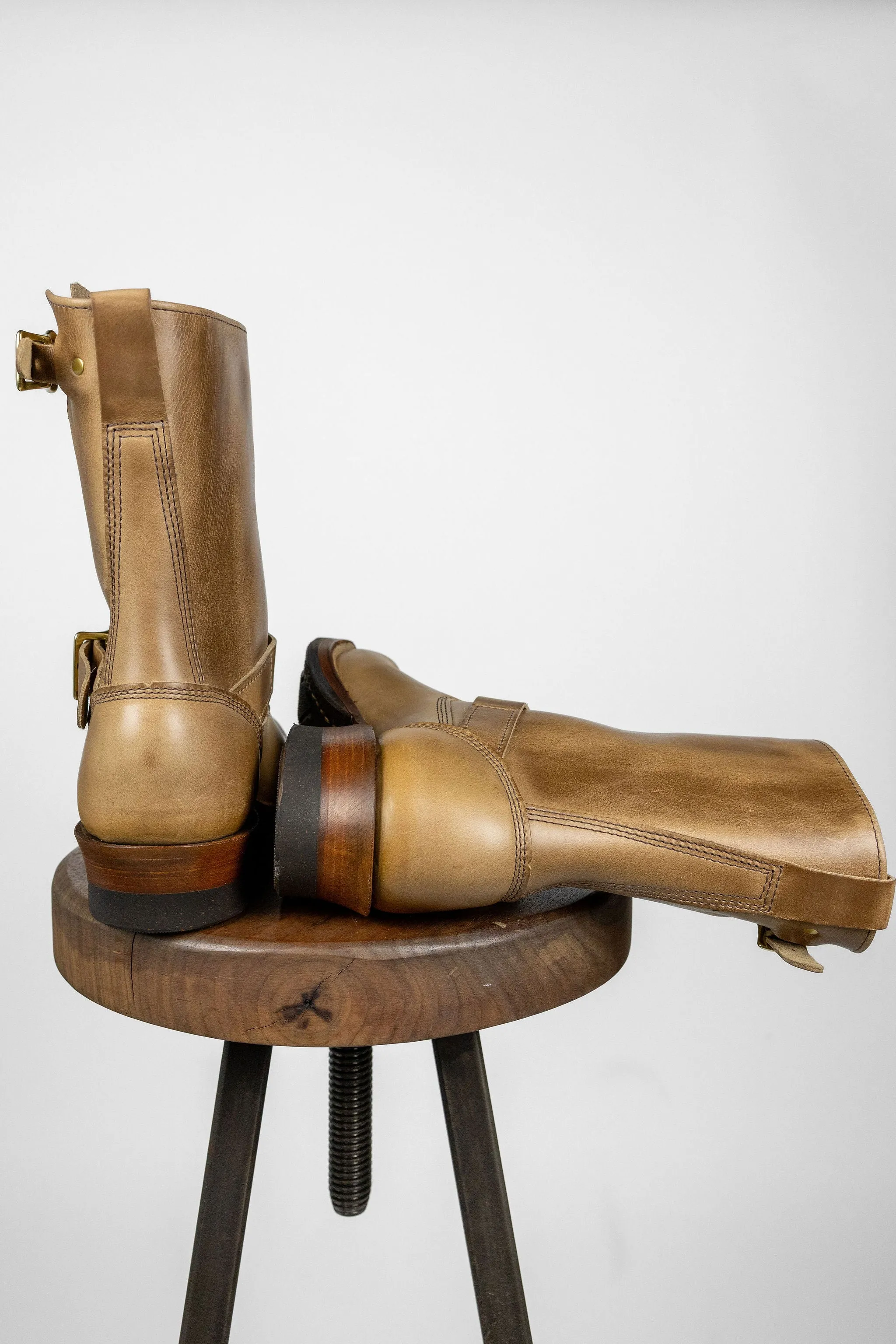 White's Boots x Franklin & Poe Engineer Boot - Natural Chromexcel with Dr. Sole sold by Franklin and Poe product image thumbnail 4