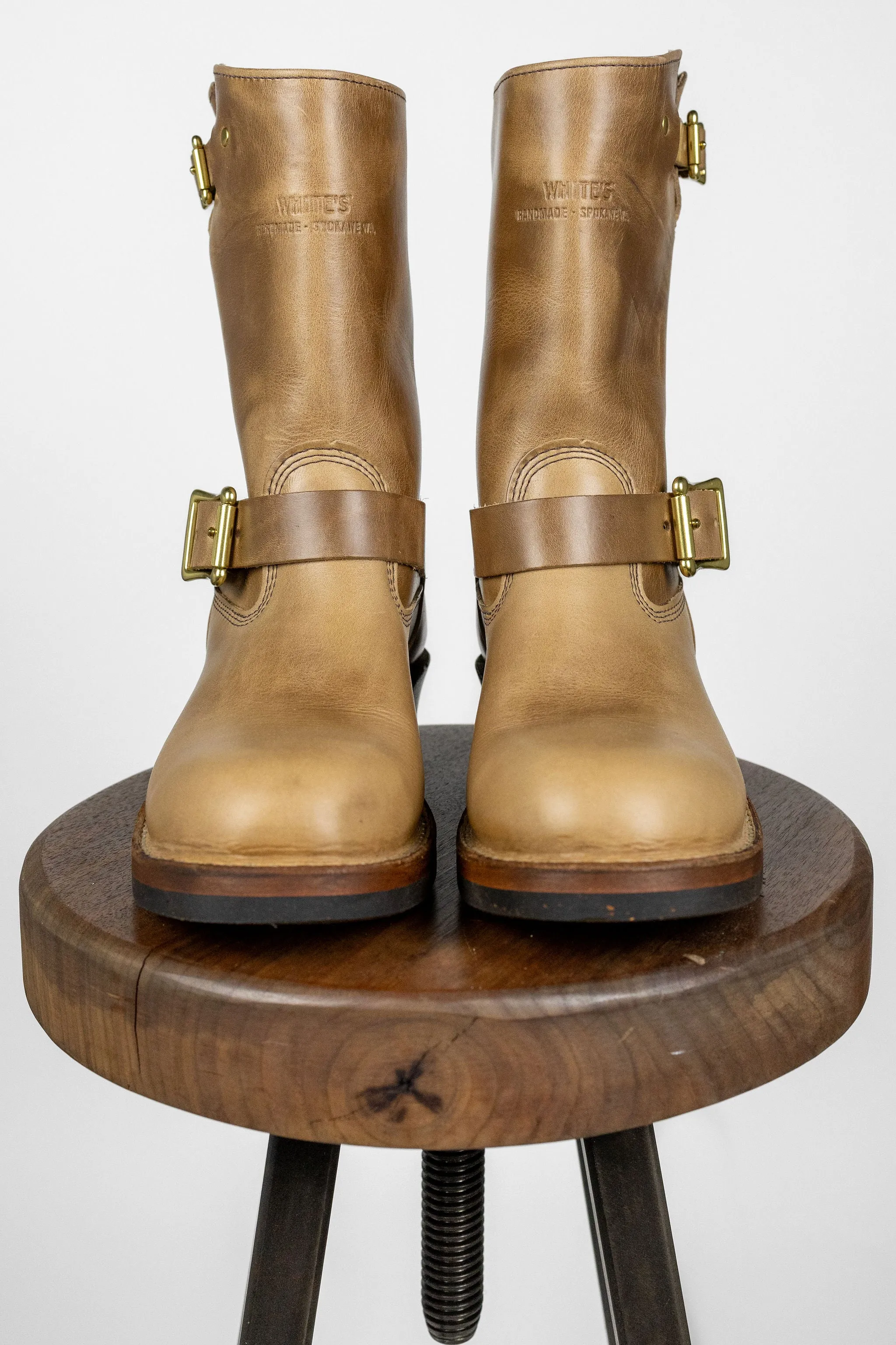 White's Boots x Franklin & Poe Engineer Boot - Natural Chromexcel with Dr. Sole sold by Franklin and Poe product image thumbnail 2