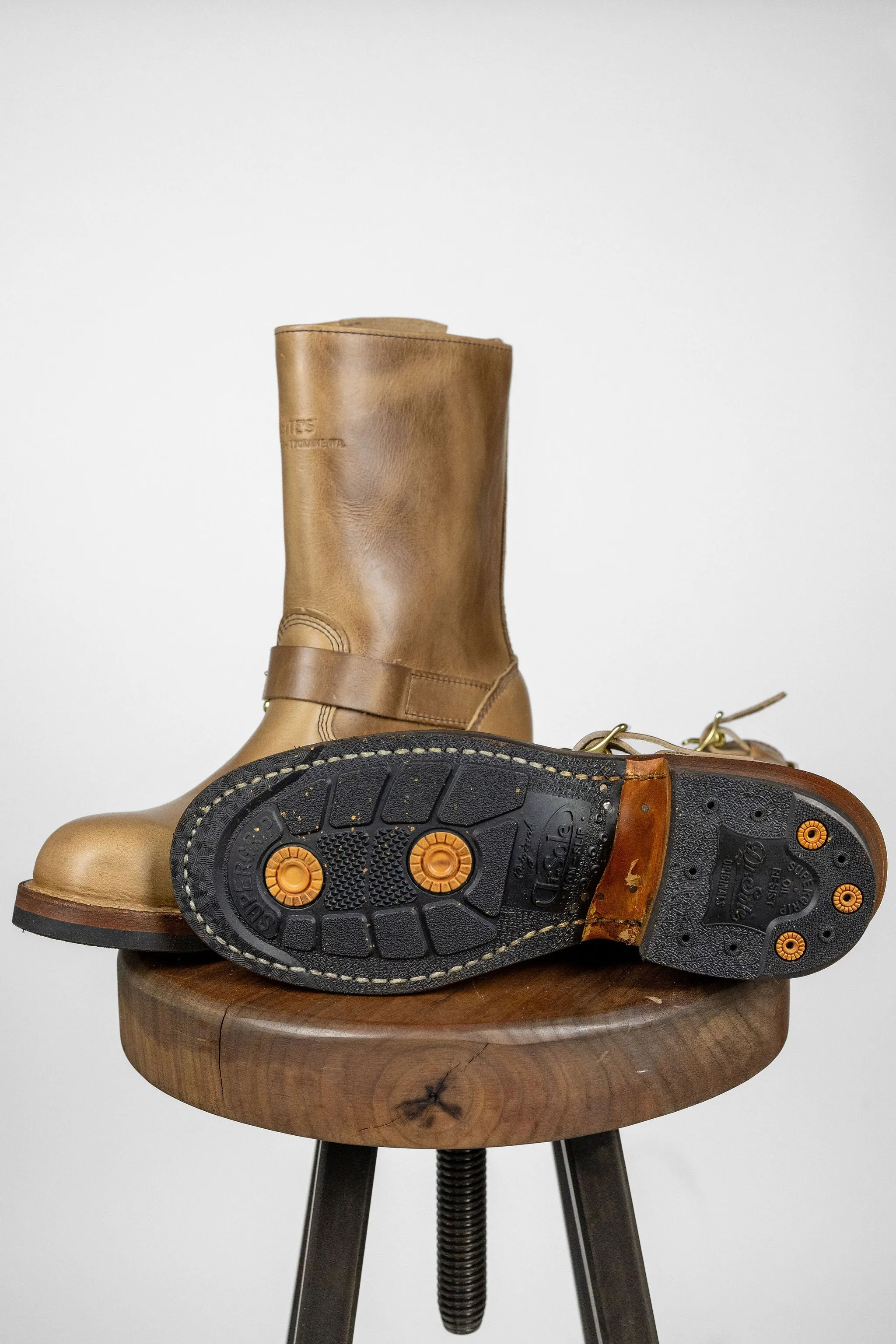 White's Boots x Franklin & Poe Engineer Boot - Natural Chromexcel with Dr. Sole sold by Franklin and Poe product image thumbnail 5