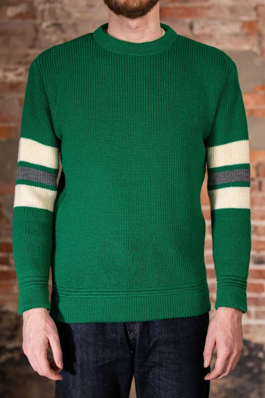 Heimat Textil Signal Sweater - Kelly Green sold by Franklin and Poe