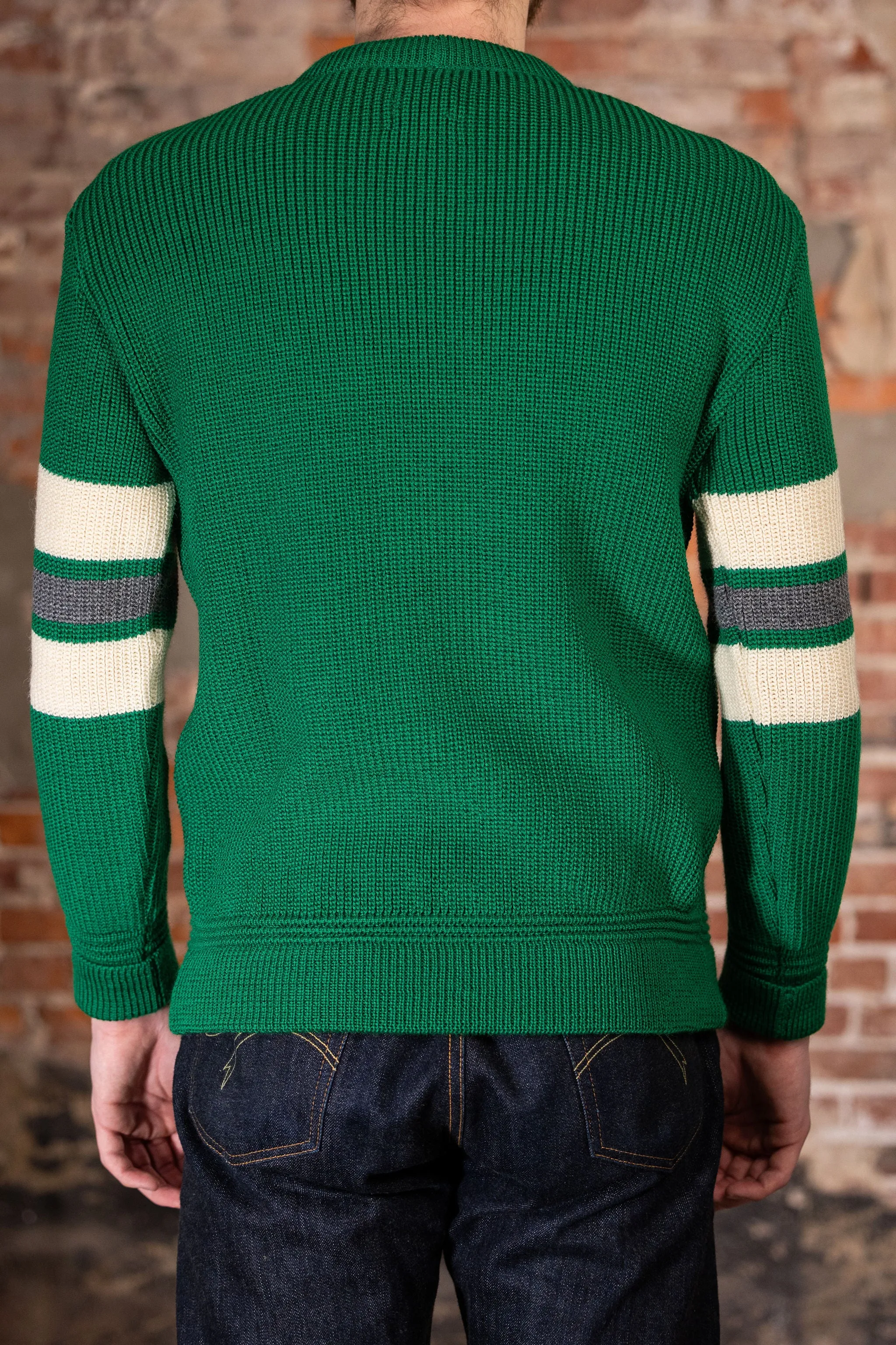 Heimat Textil Signal Sweater - Kelly Green sold by Franklin and Poe product image thumbnail 3
