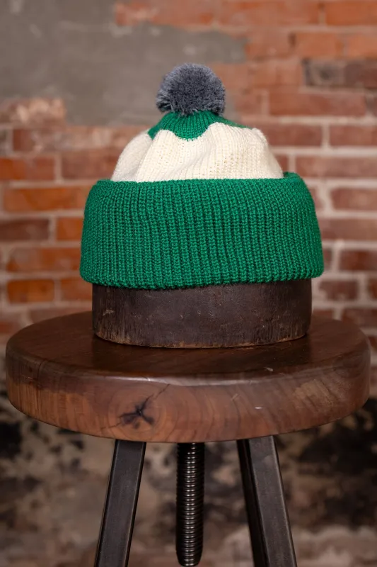 Heimat Textile Signal Hat - Kelly Green/Seashell/Battleship Green sold by Franklin and Poe