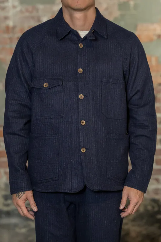 Seuvas C/W Raglan Coverall - Navy sold by Franklin and Poe