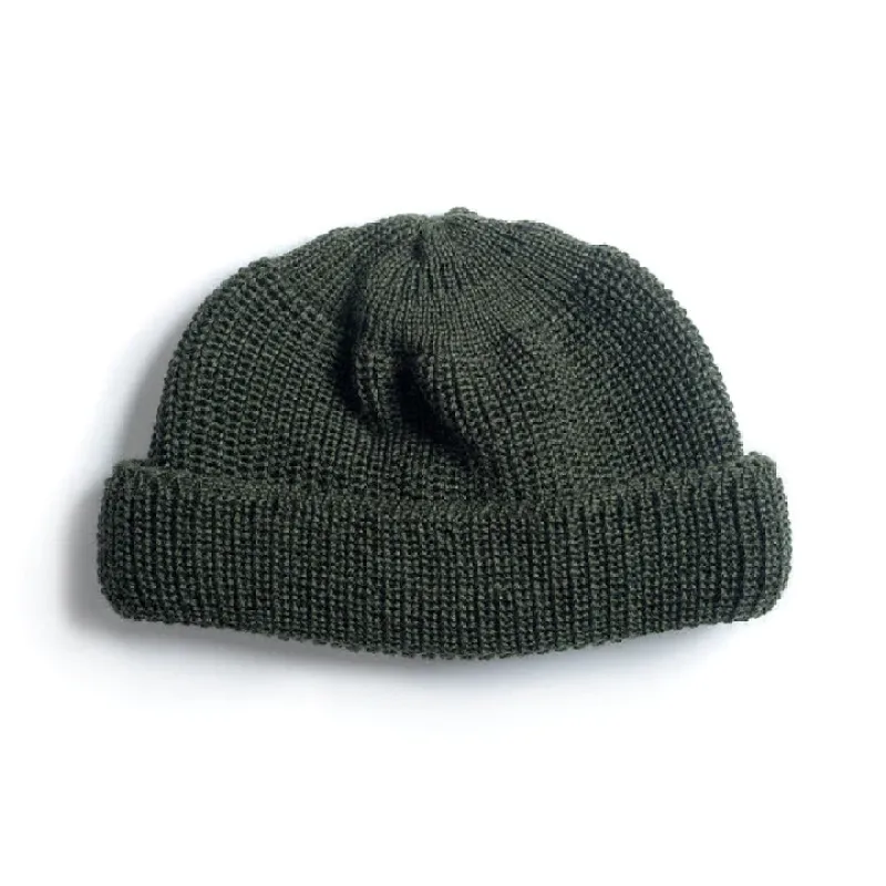 Heimat Textil Deck Hat - Military Green sold by Franklin and Poe