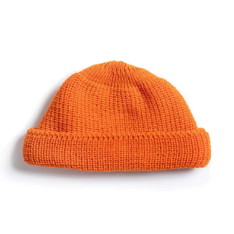 Heimat Textil Deck Hat - Rescue Orange sold by Franklin and Poe